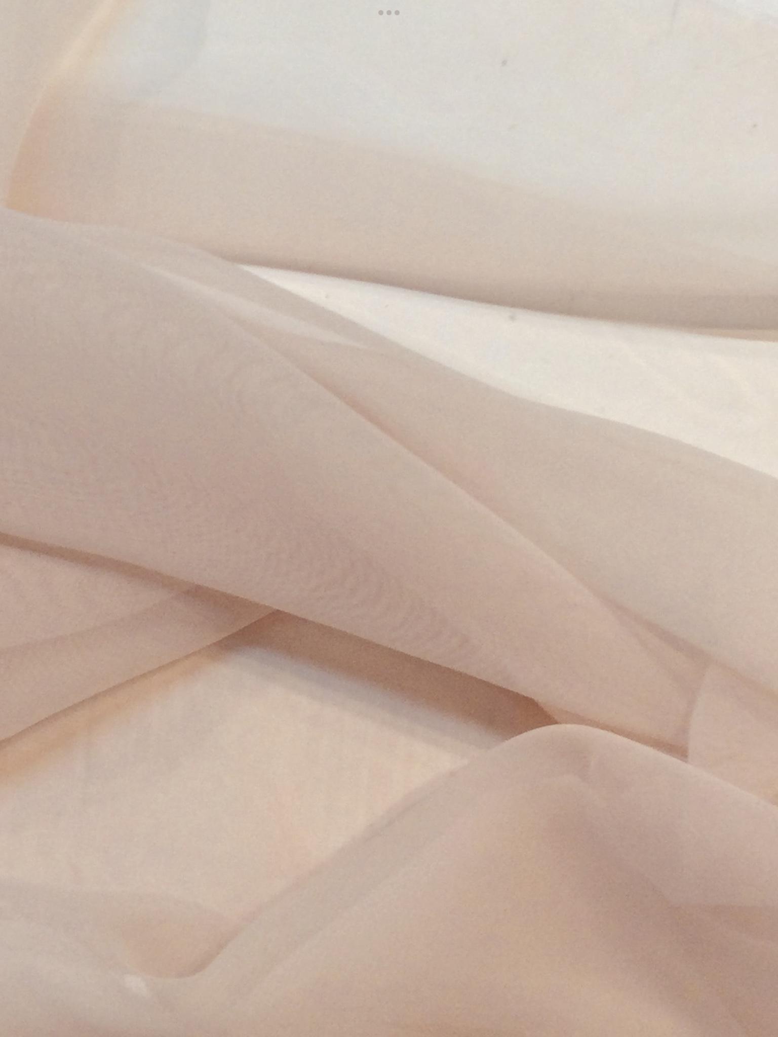 Polyester Chiffon in Grapefruit