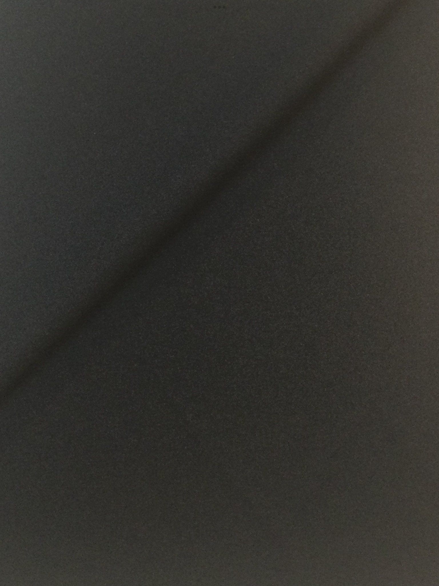 "Kalahari" Polyester Crepe in Black