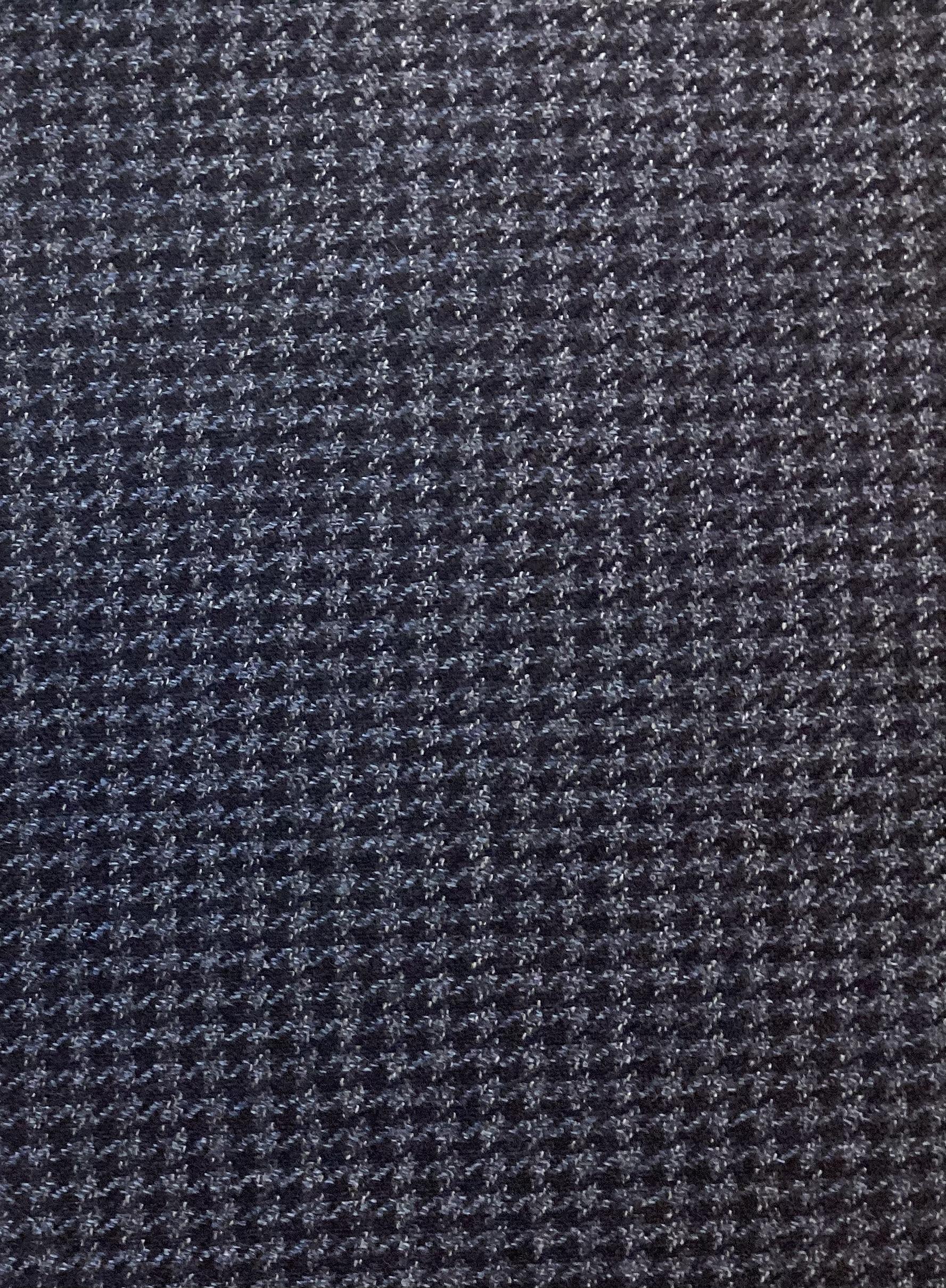 Made in Italy Loro Piana 99% Wool 1% Silk In Navy & Grey