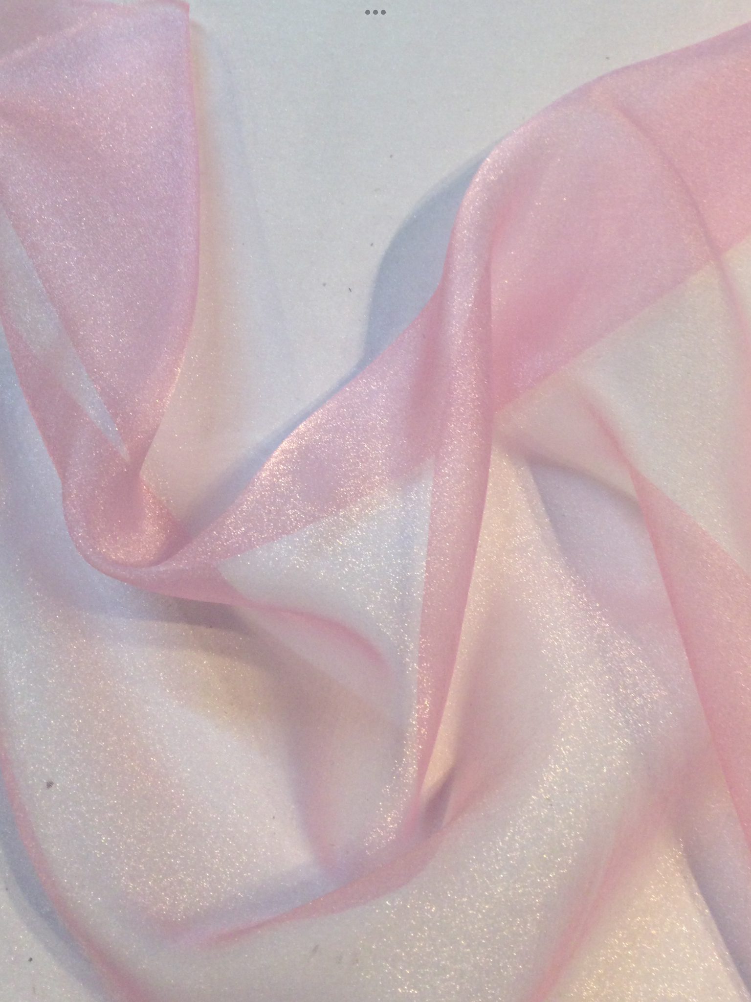 Nylon Sparkle Organza in Paris Pink