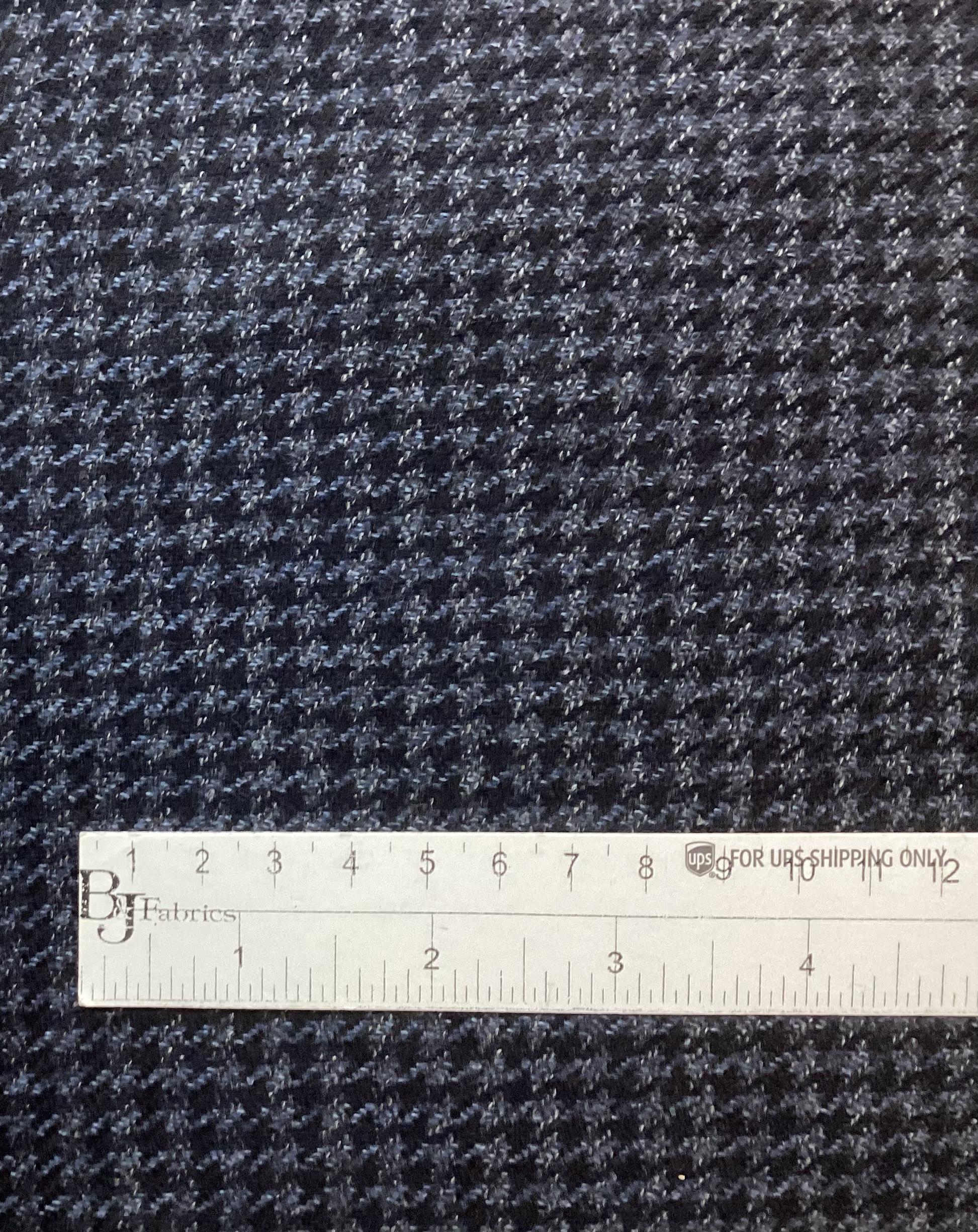 Made in Italy Loro Piana 99% Wool 1% Silk In Navy & Grey