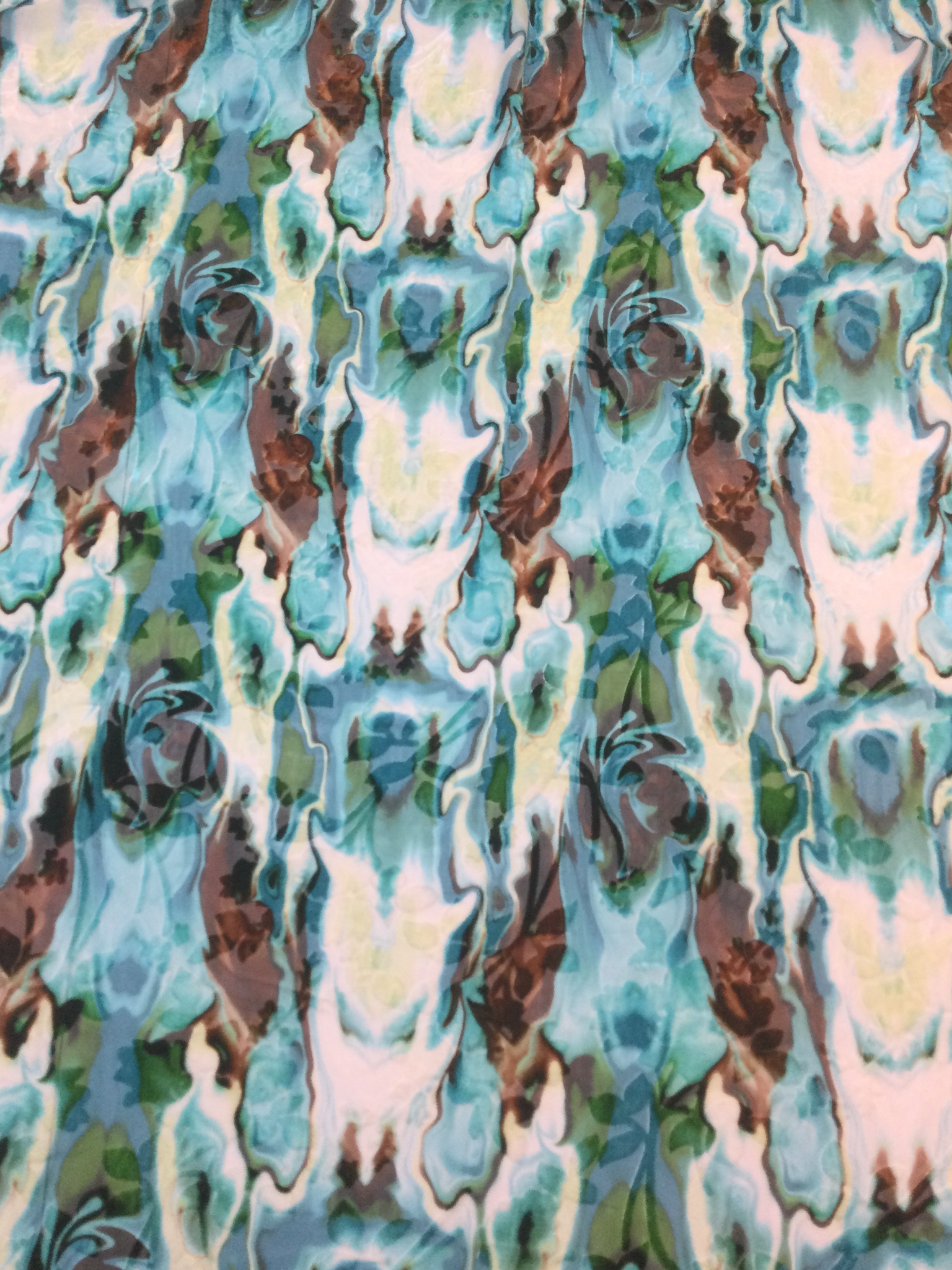 Made in Italy Silk/Viscose Burnout Velvet