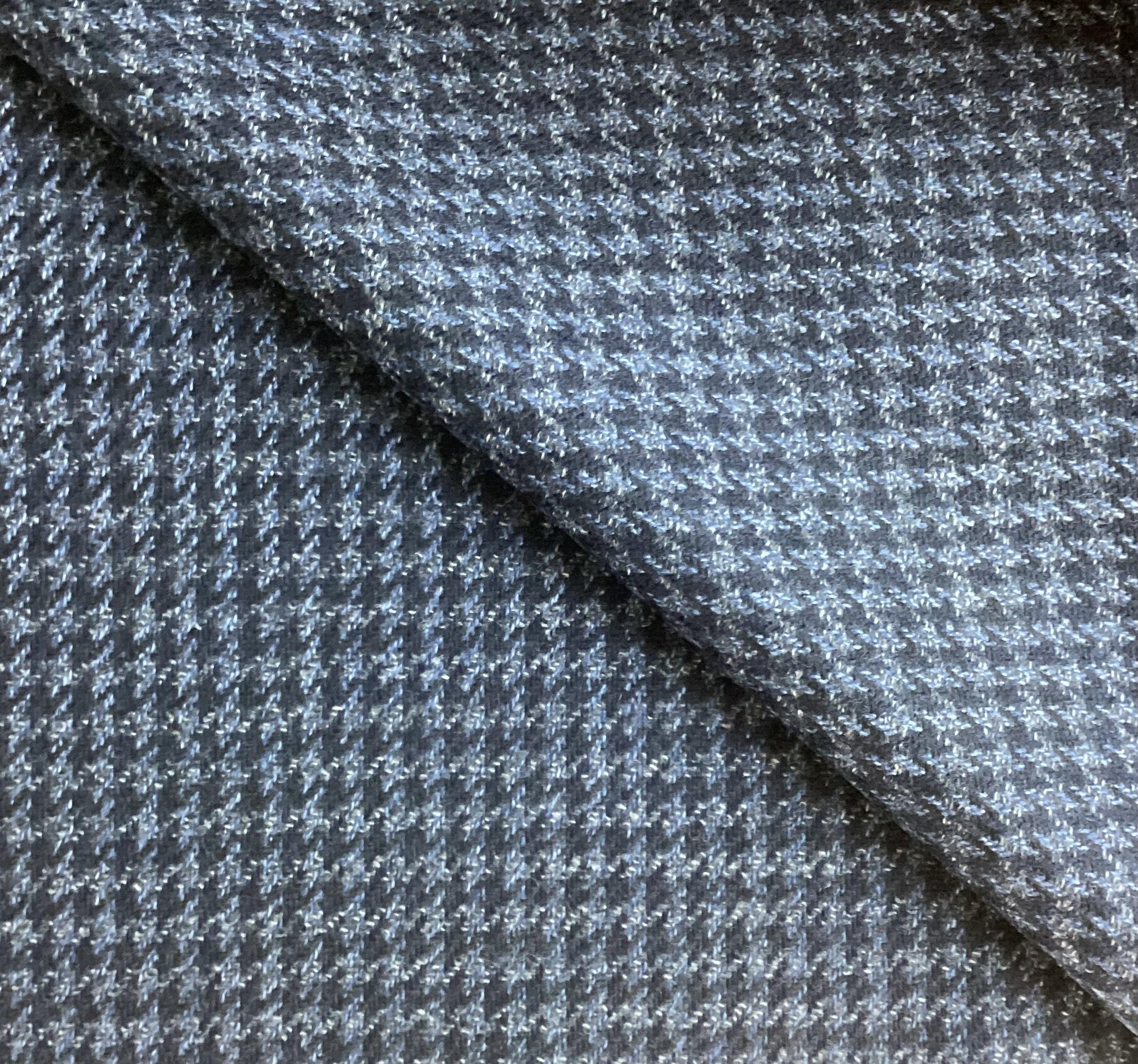 Made in Italy Loro Piana 99% Wool 1% Silk In Navy & Grey