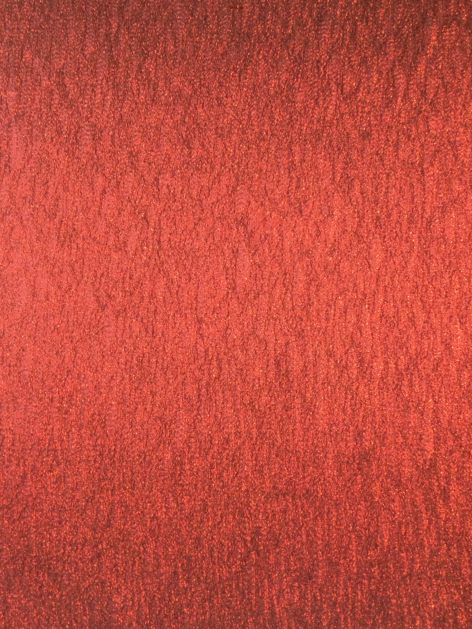 Crinkled Lame' in Red