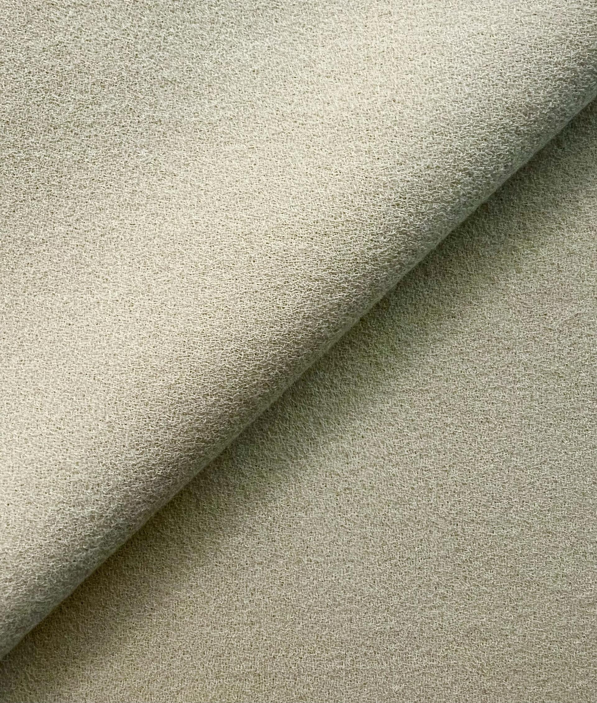 Made in Italy Wool/Silk Double Crepe in Ivory