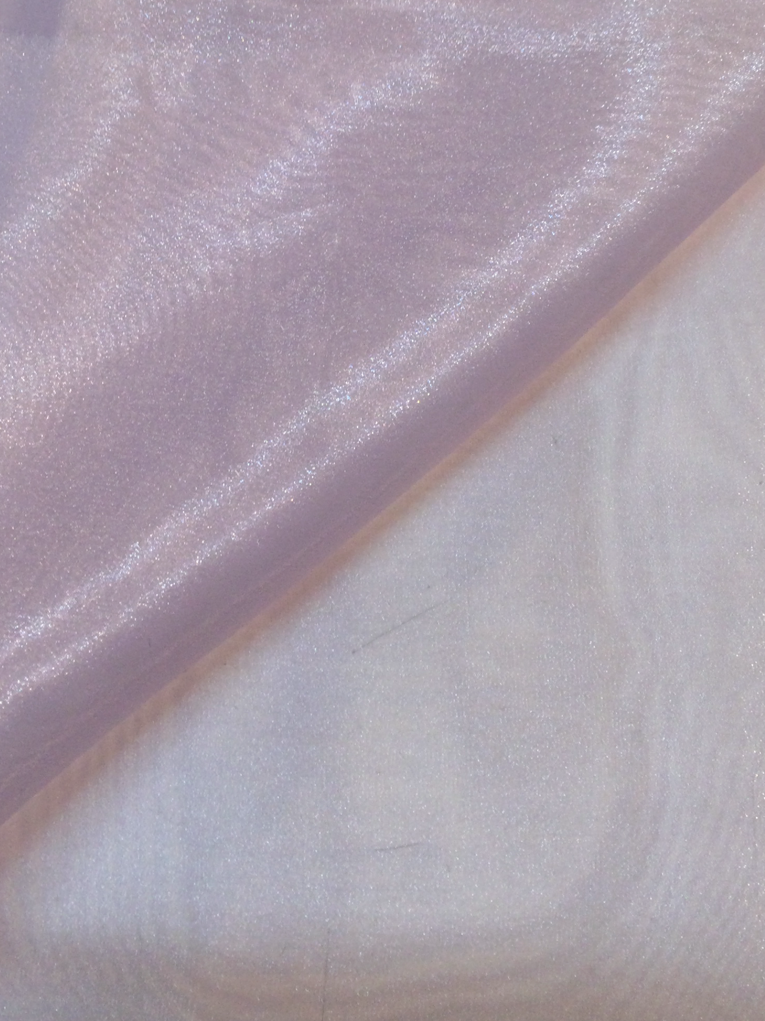 Polyester Shimmer Organza in Pansy