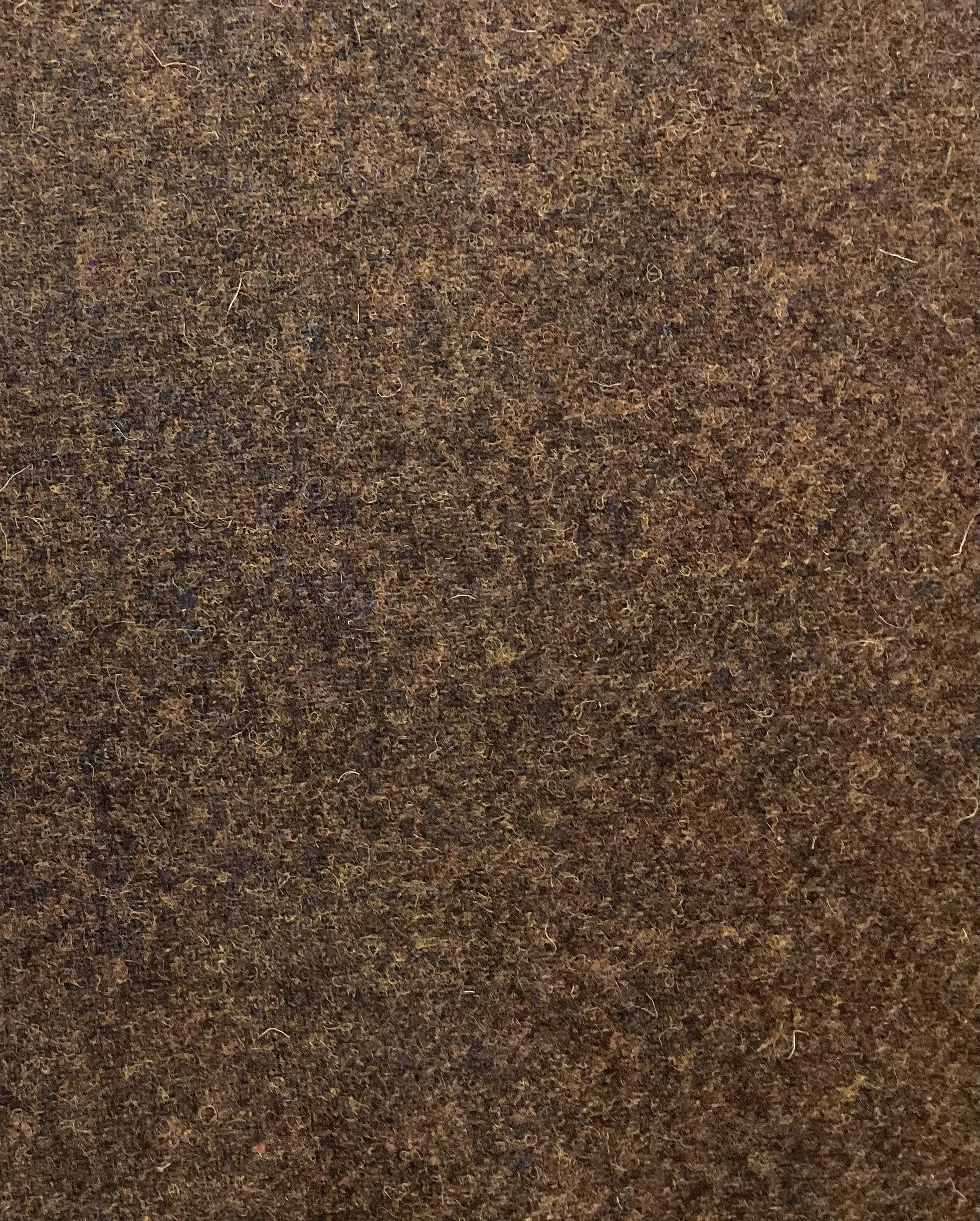 English Wool Tweed in Dark Brown