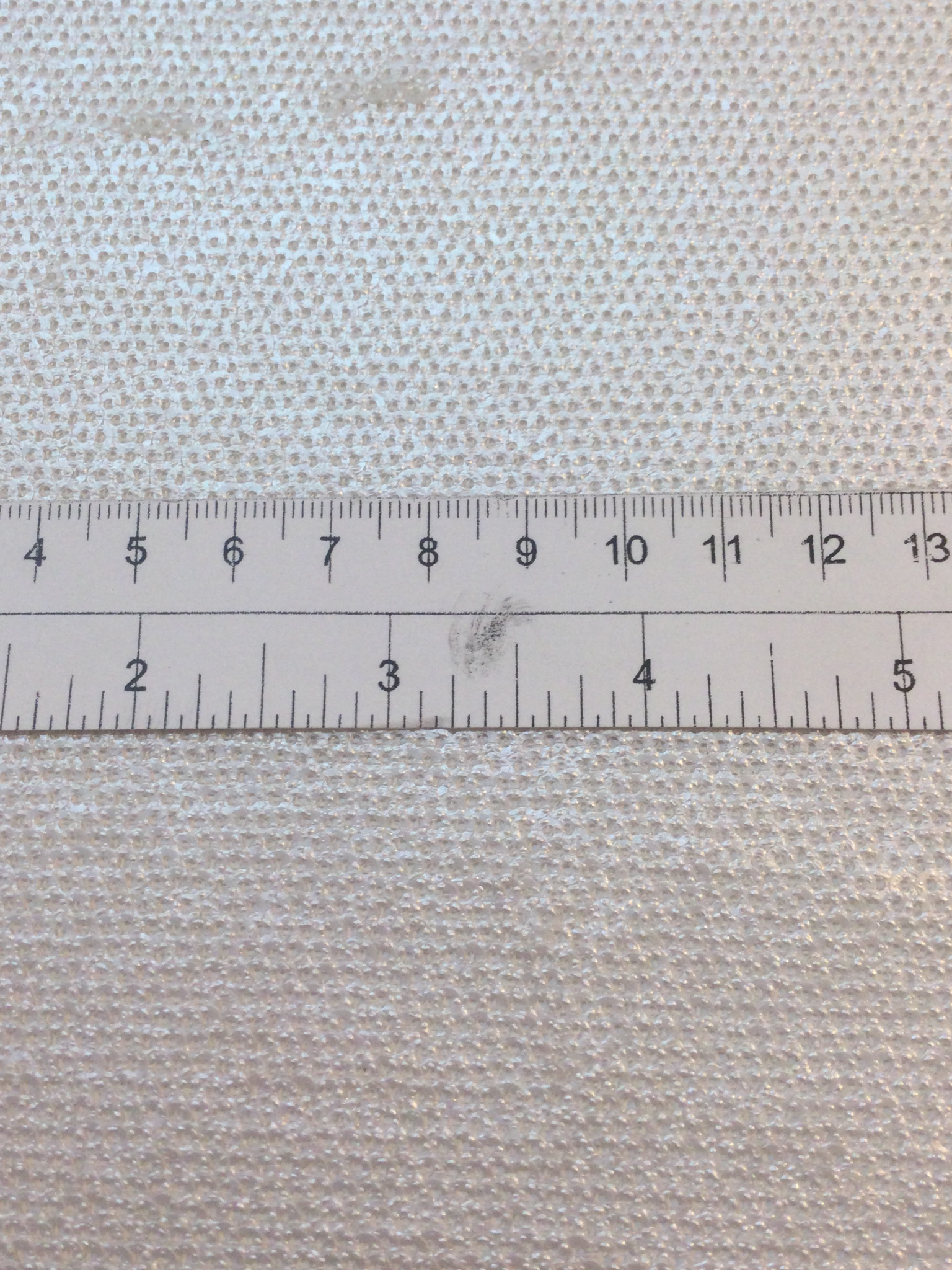 Micro Sequins on Tulle in White