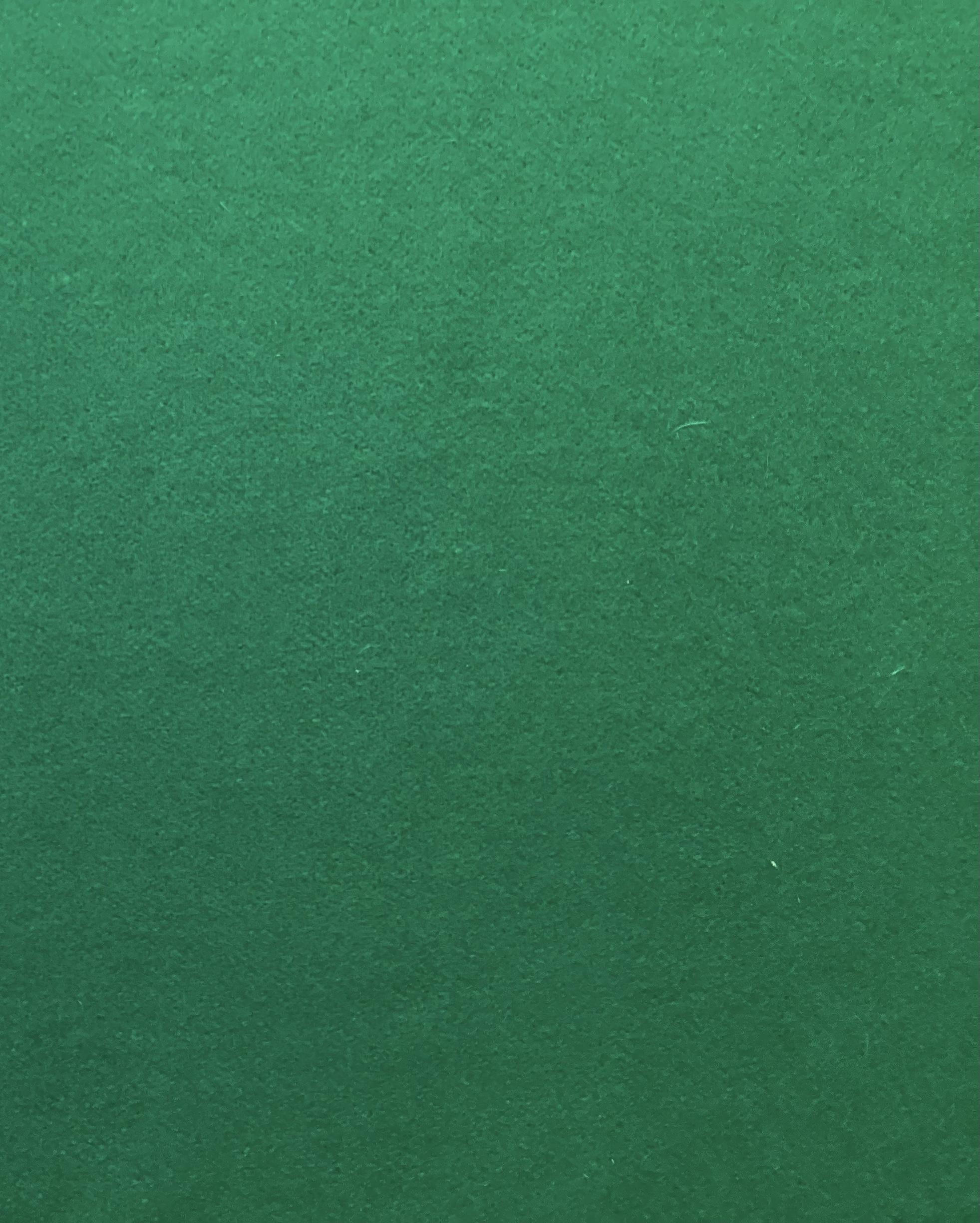 100% Wool Melton in Emerald