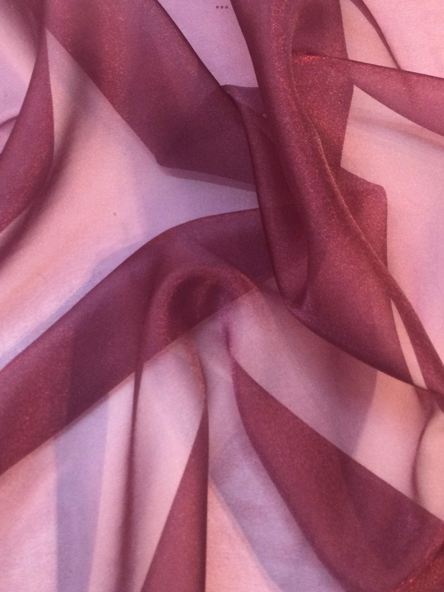 Sparkle Nylon Organza in Wine