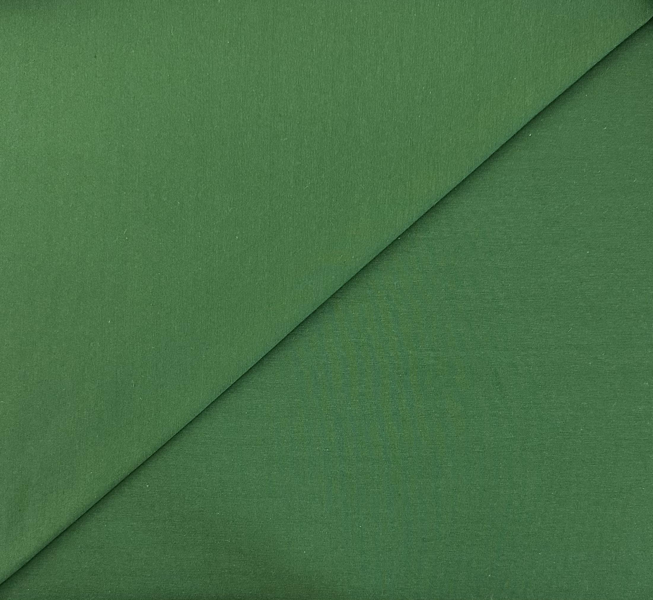 Cotton Spandex Jersey in Evergreen