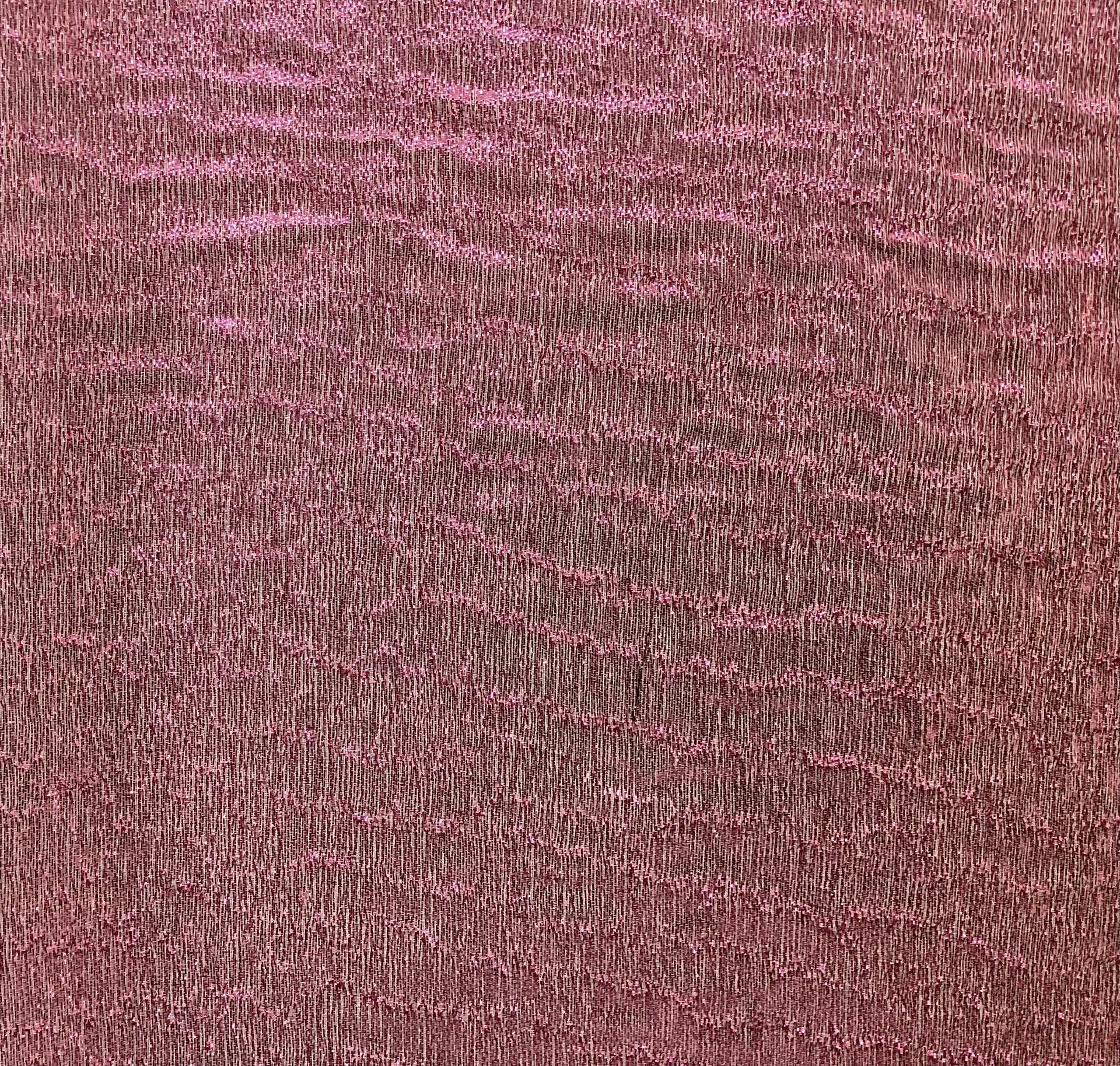 Made In Italy Silk & Metallic Sheer In Pink