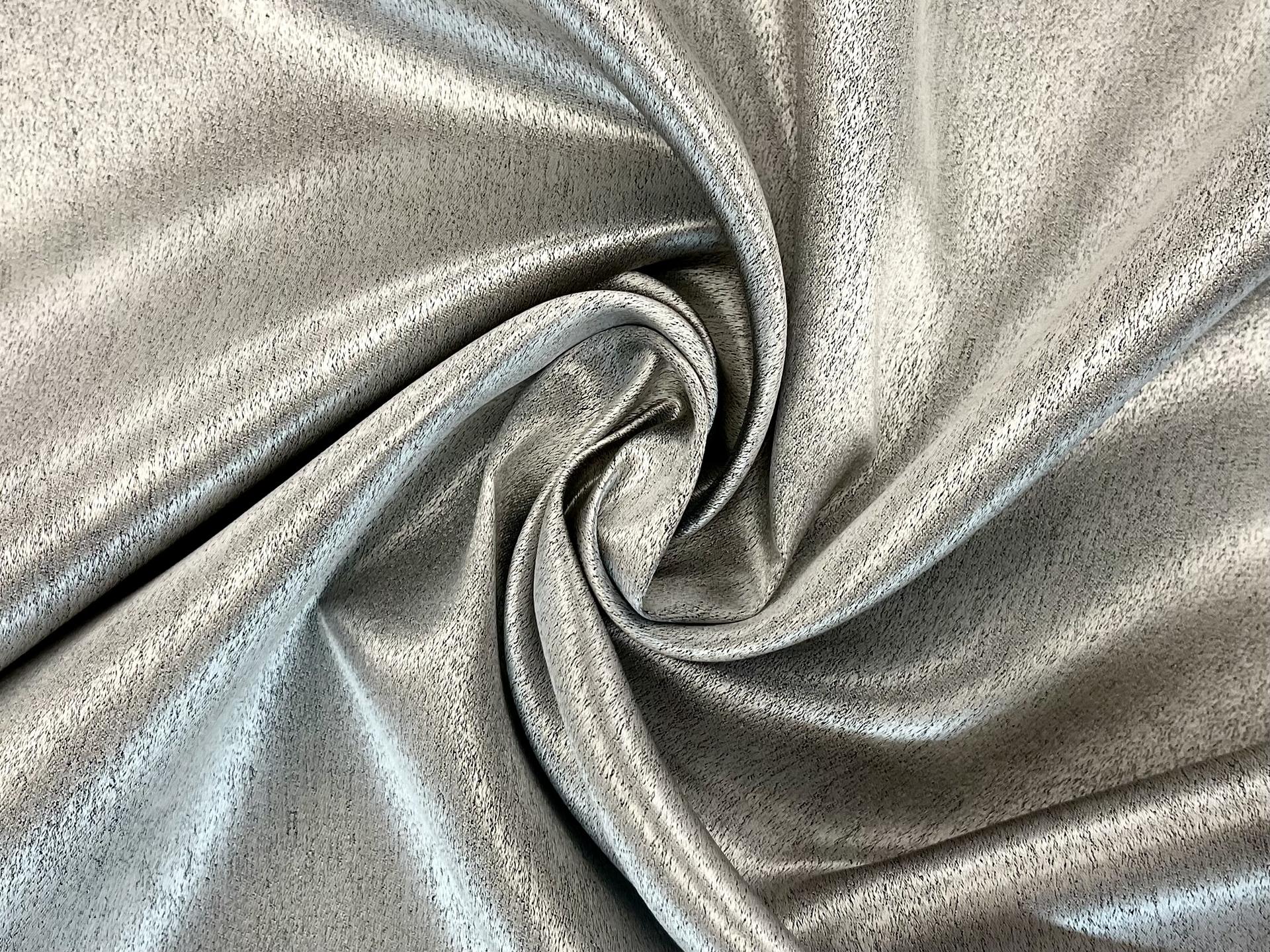 100% Silk Iridescent Satin Georgette