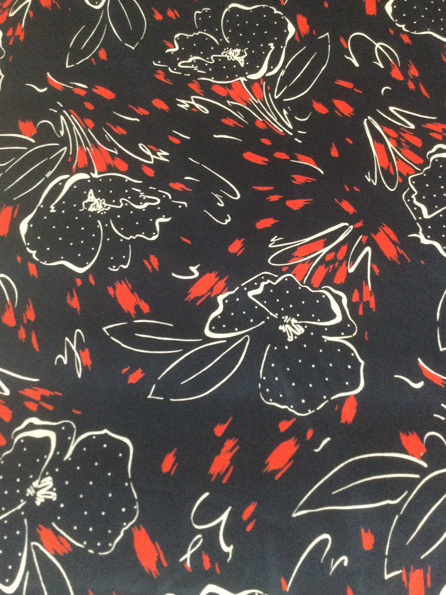 Made in Italy 100% Cotton Printed Velvet