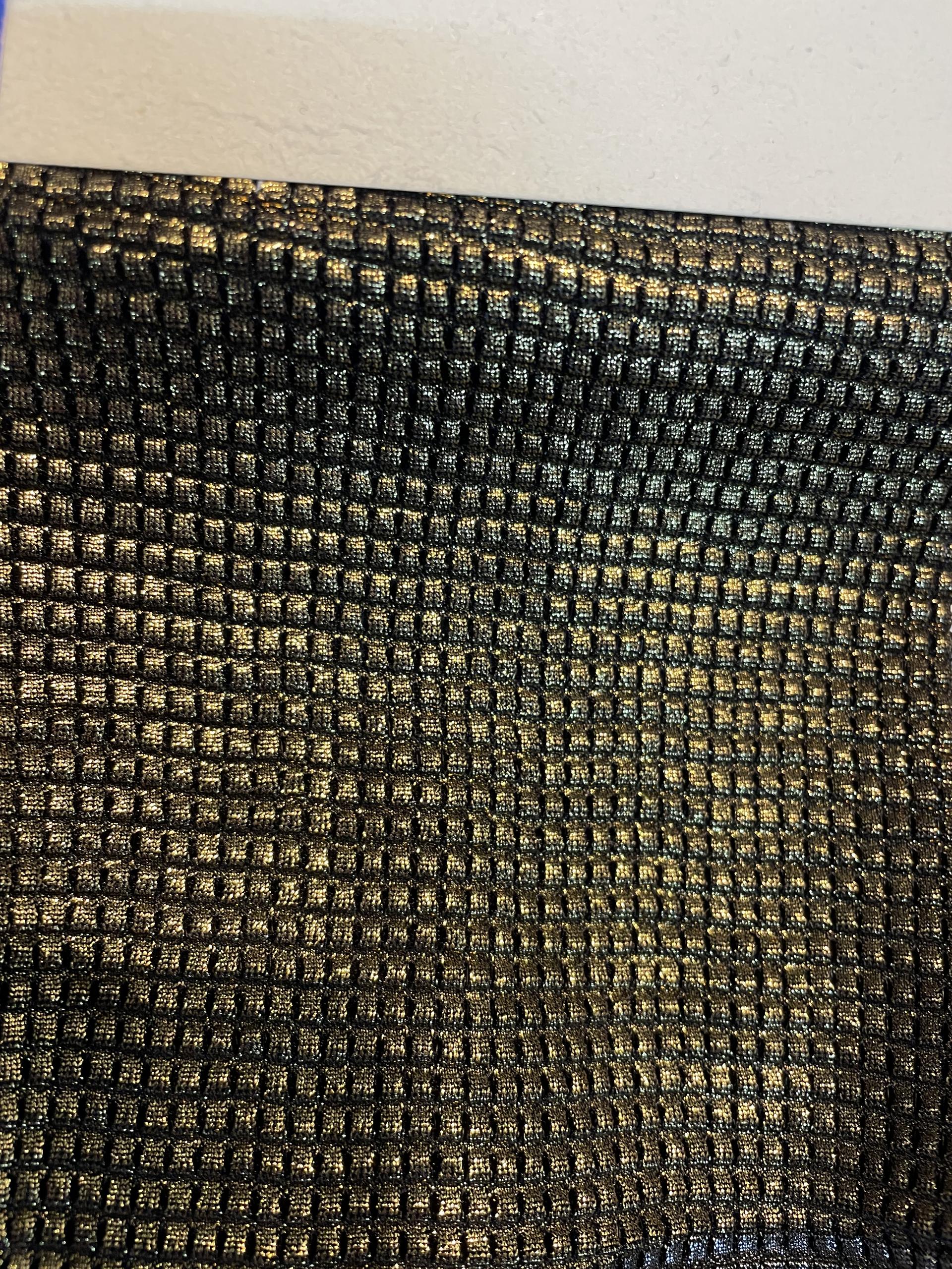 Metallic Scale Knit in Gold