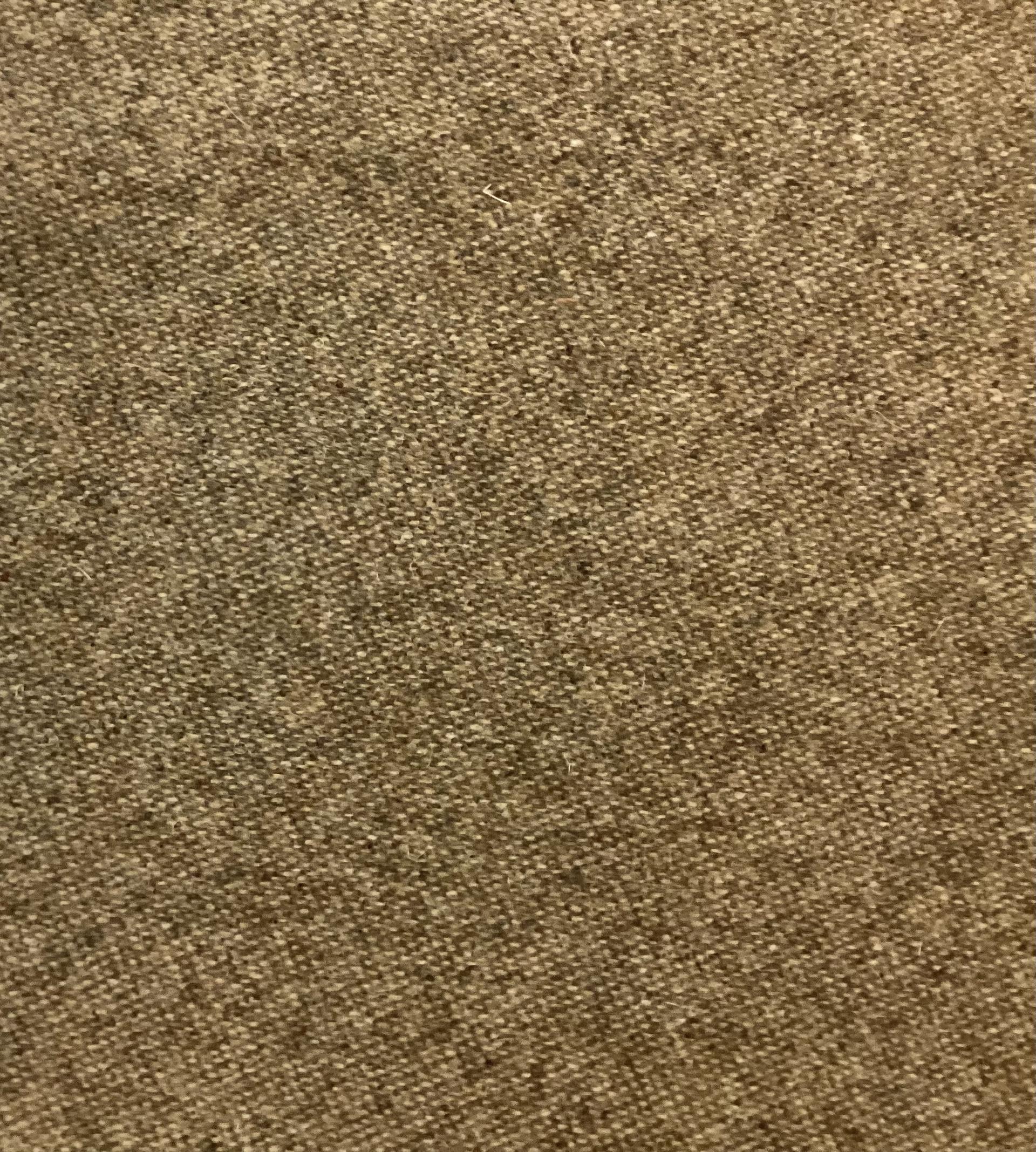 100% Wool Tweed In Army Khaki