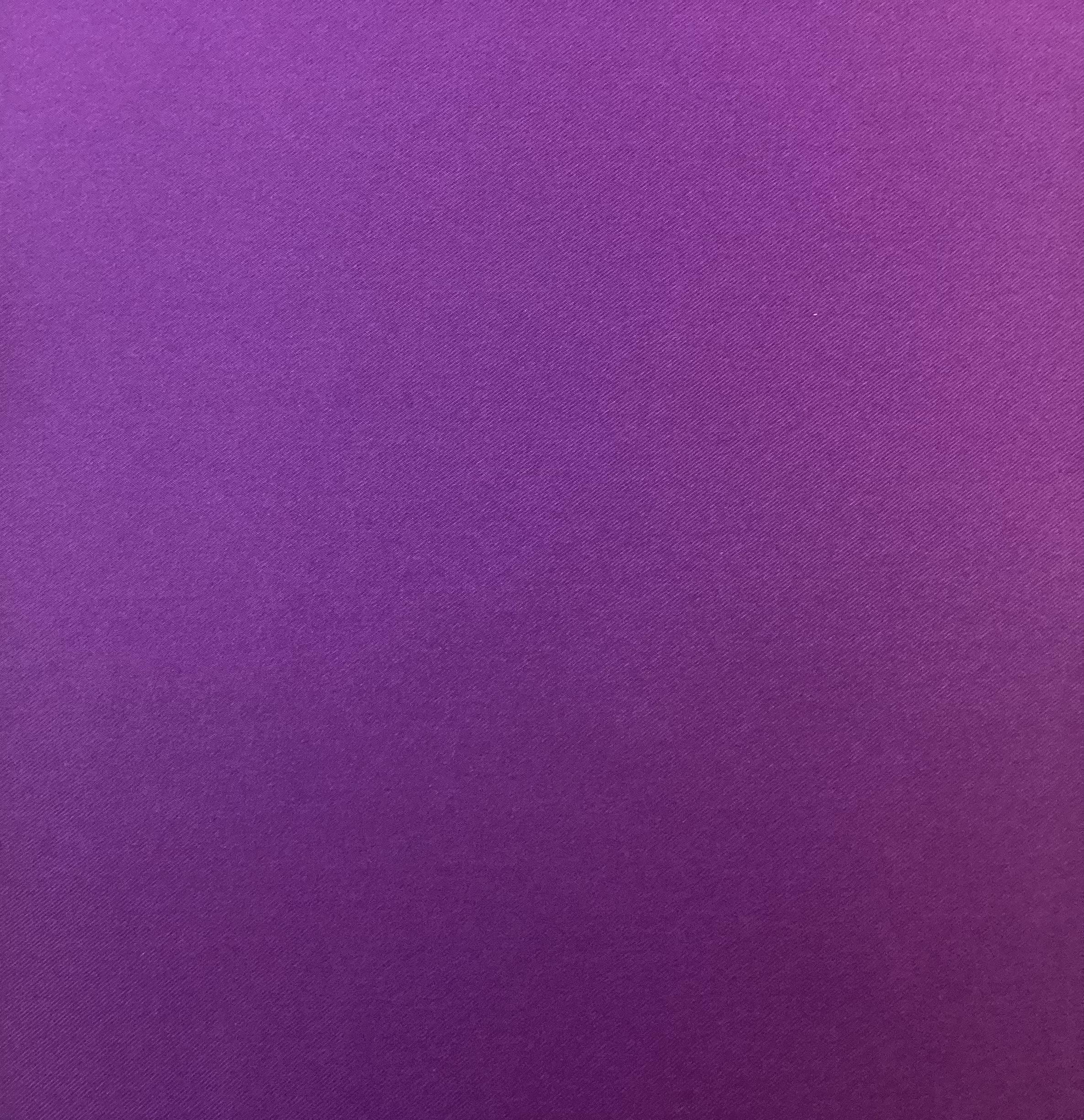 100% Silk Twill In Purple