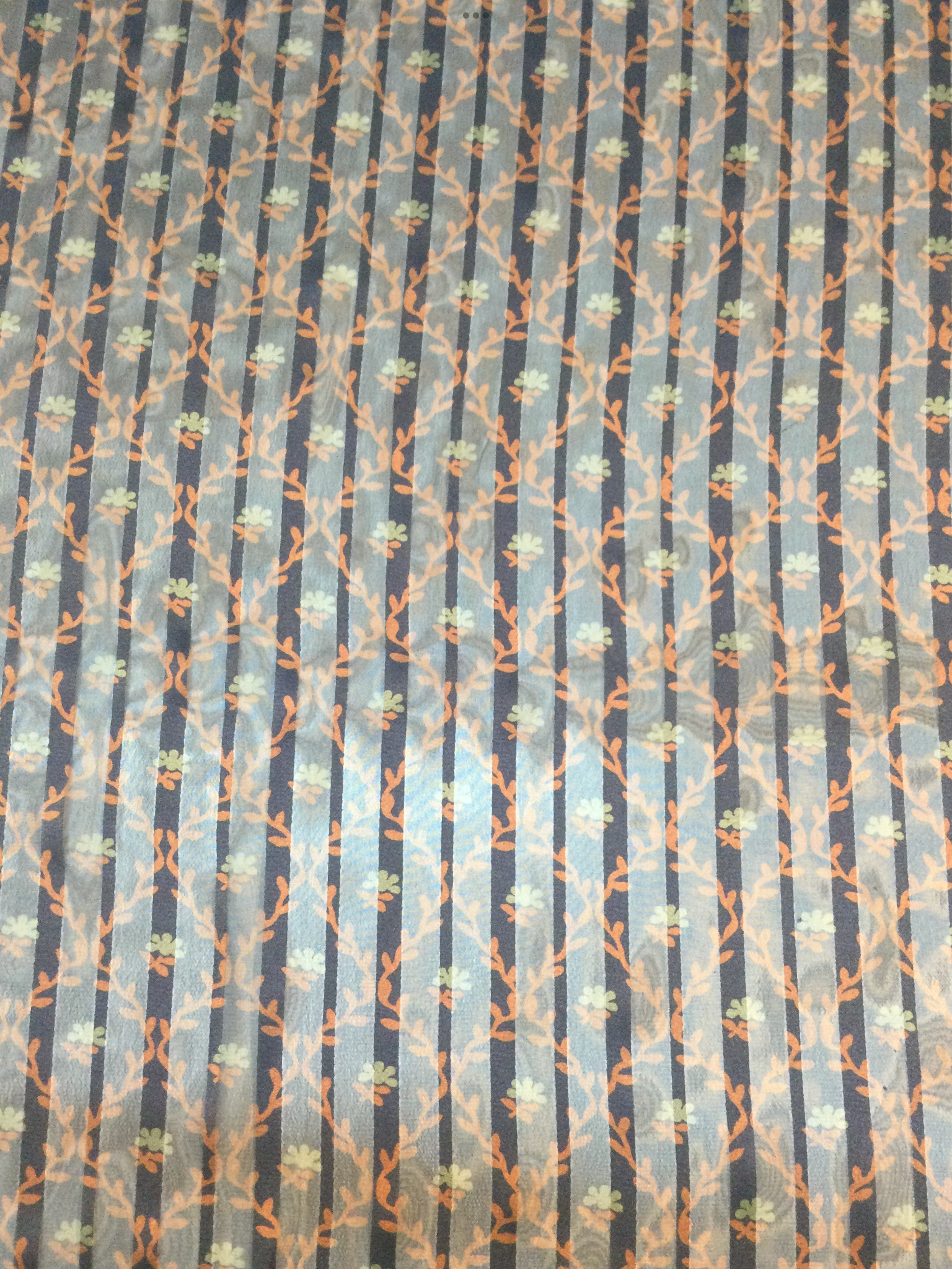 Made in Italy Printed polyester Chiffon Satin Stripe