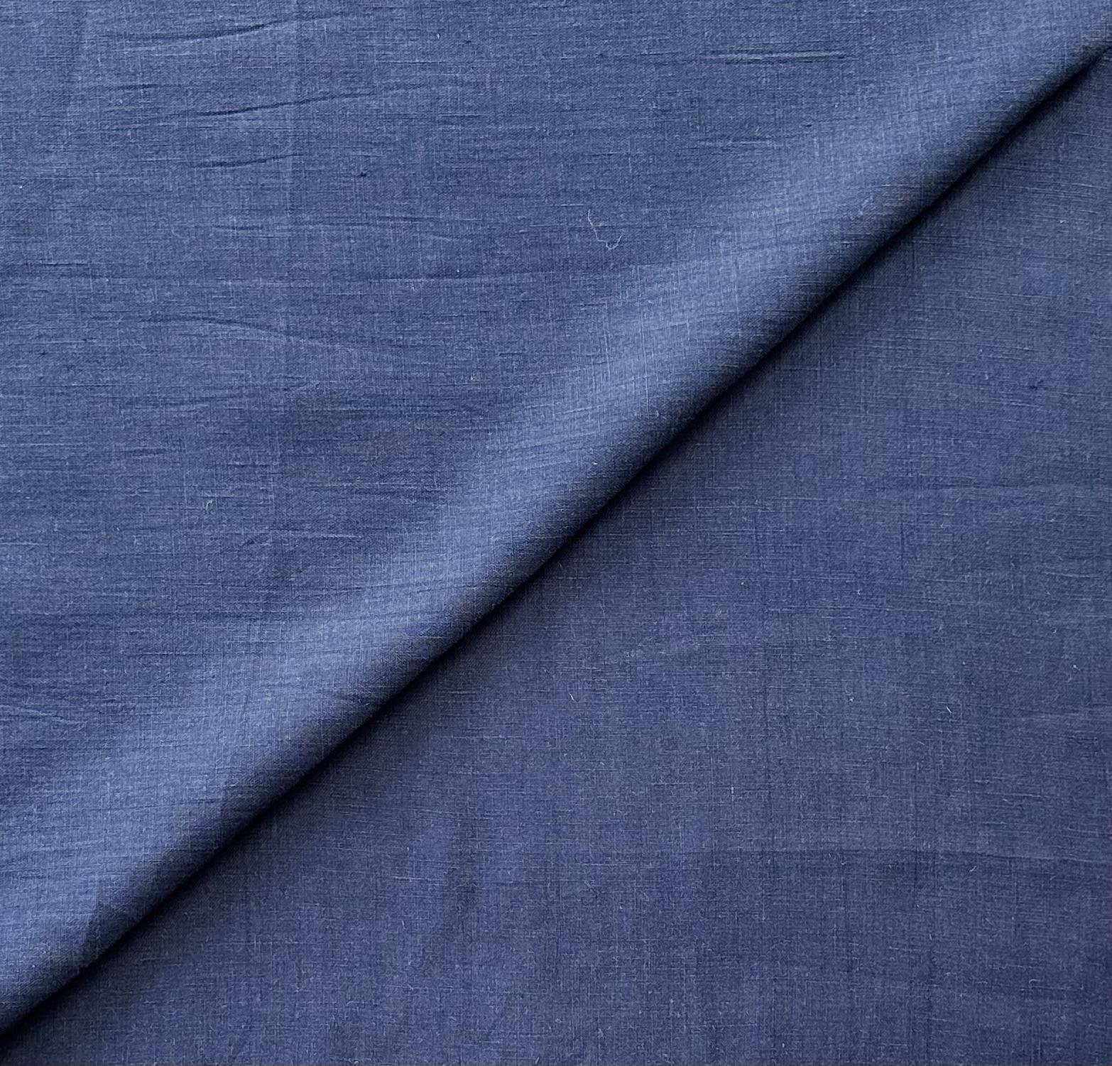 Handkerchief Linen in Navy