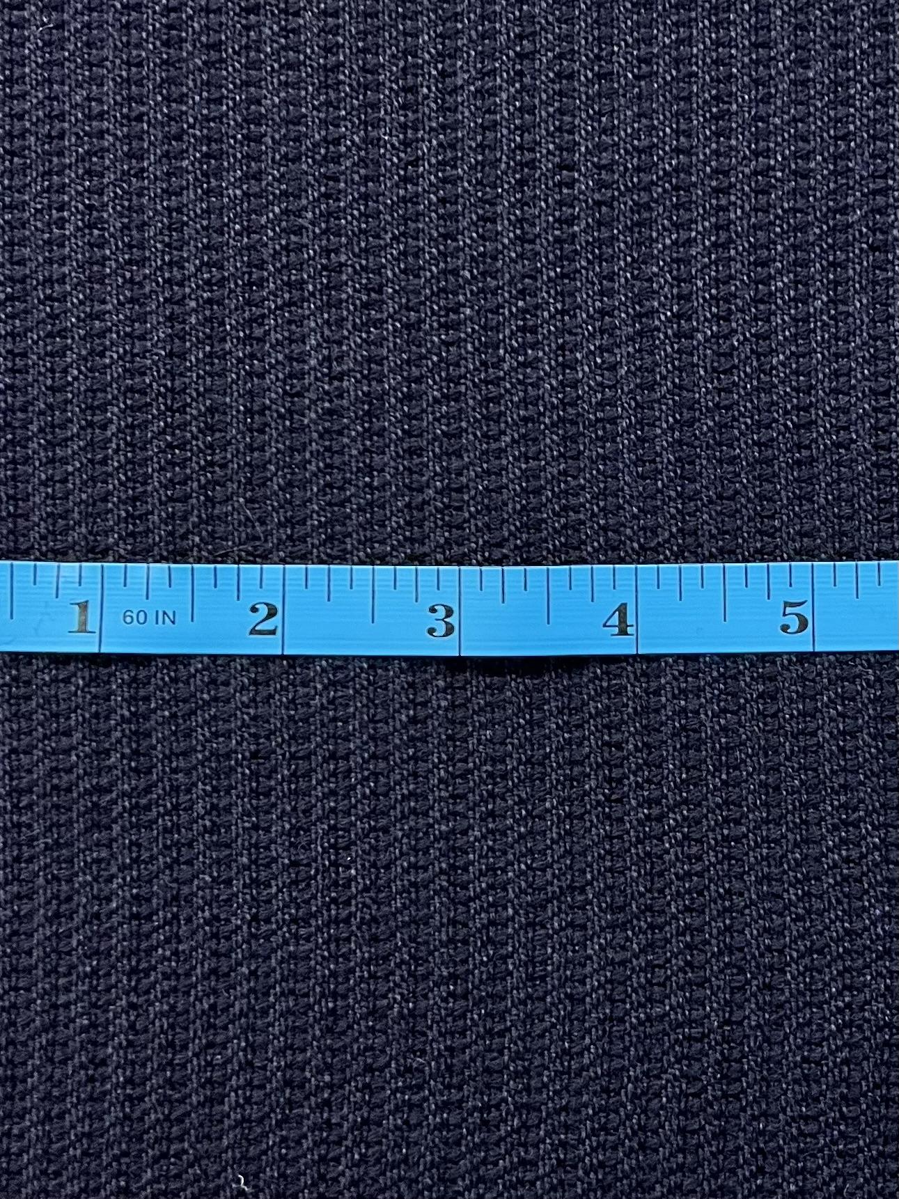 Made in Italy 100% Wool Woven Rib