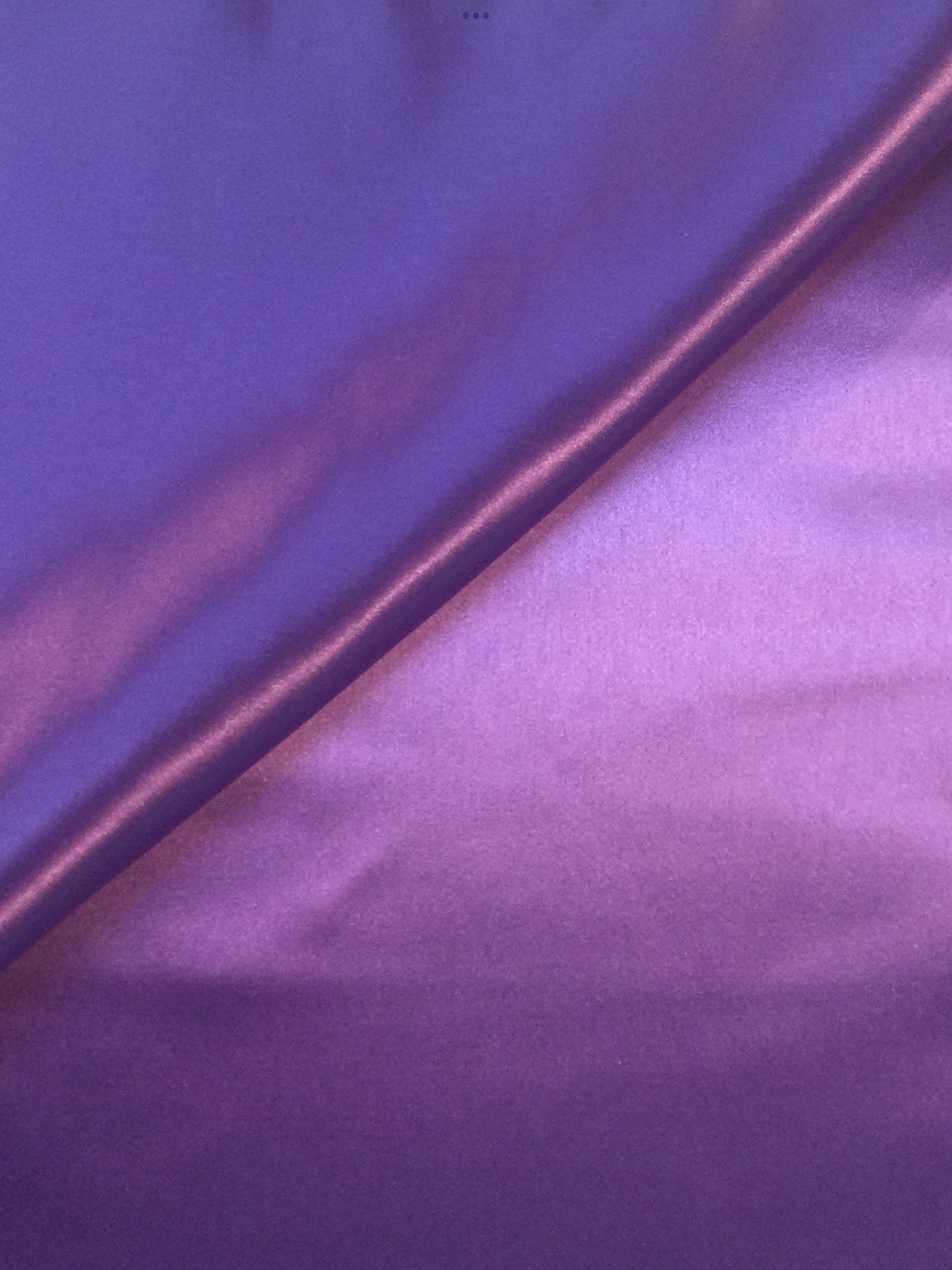 100% ACETATE BRIDAL SATIN IN PURPLE