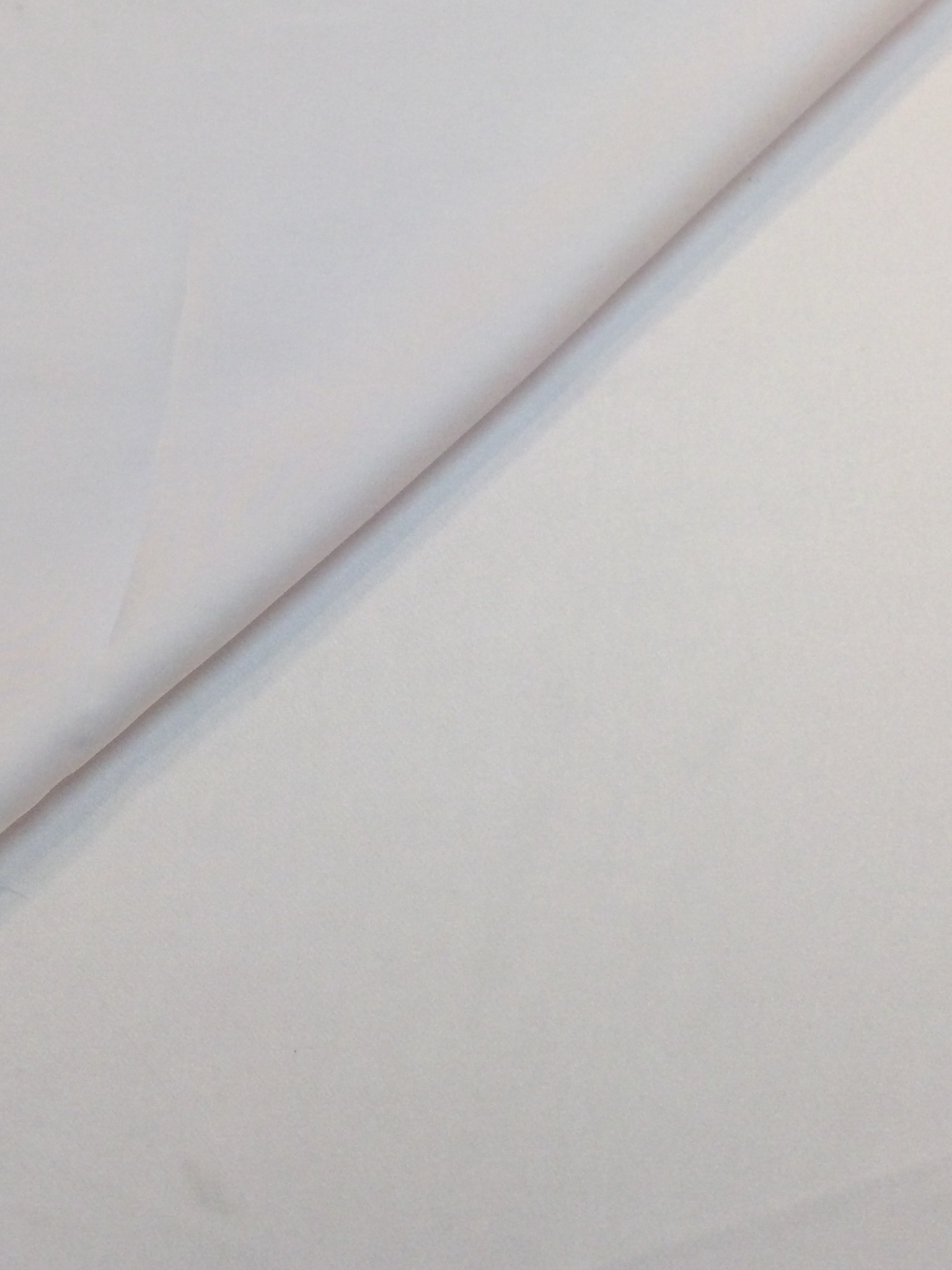 Polyester Satin Chiffon in White