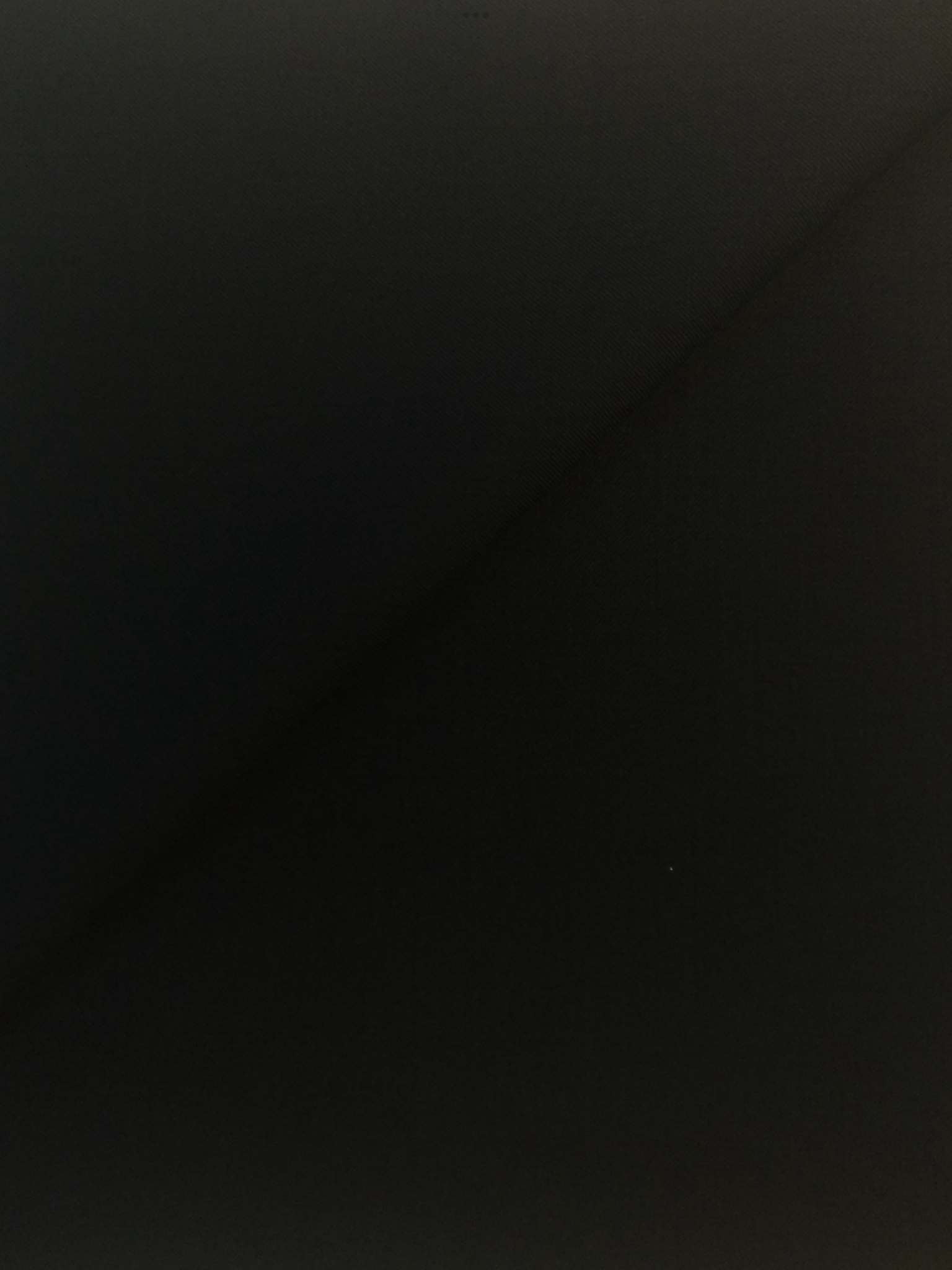 Wool Lycra Suiting in Black