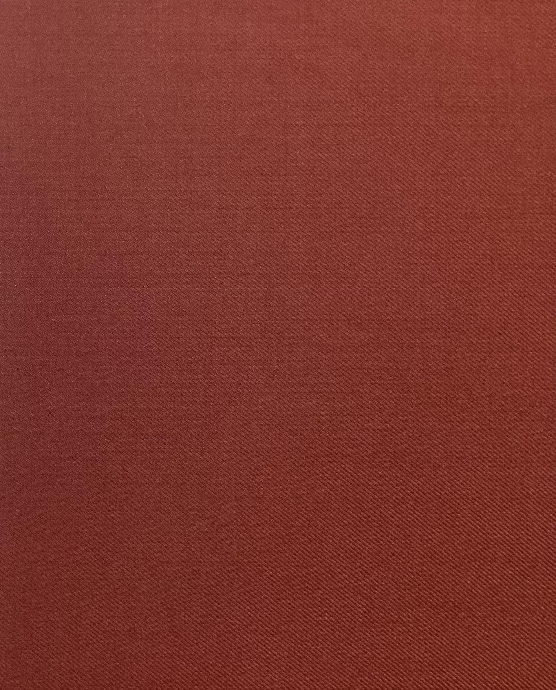 WOOL BLEND GABARDINE IN BRICK