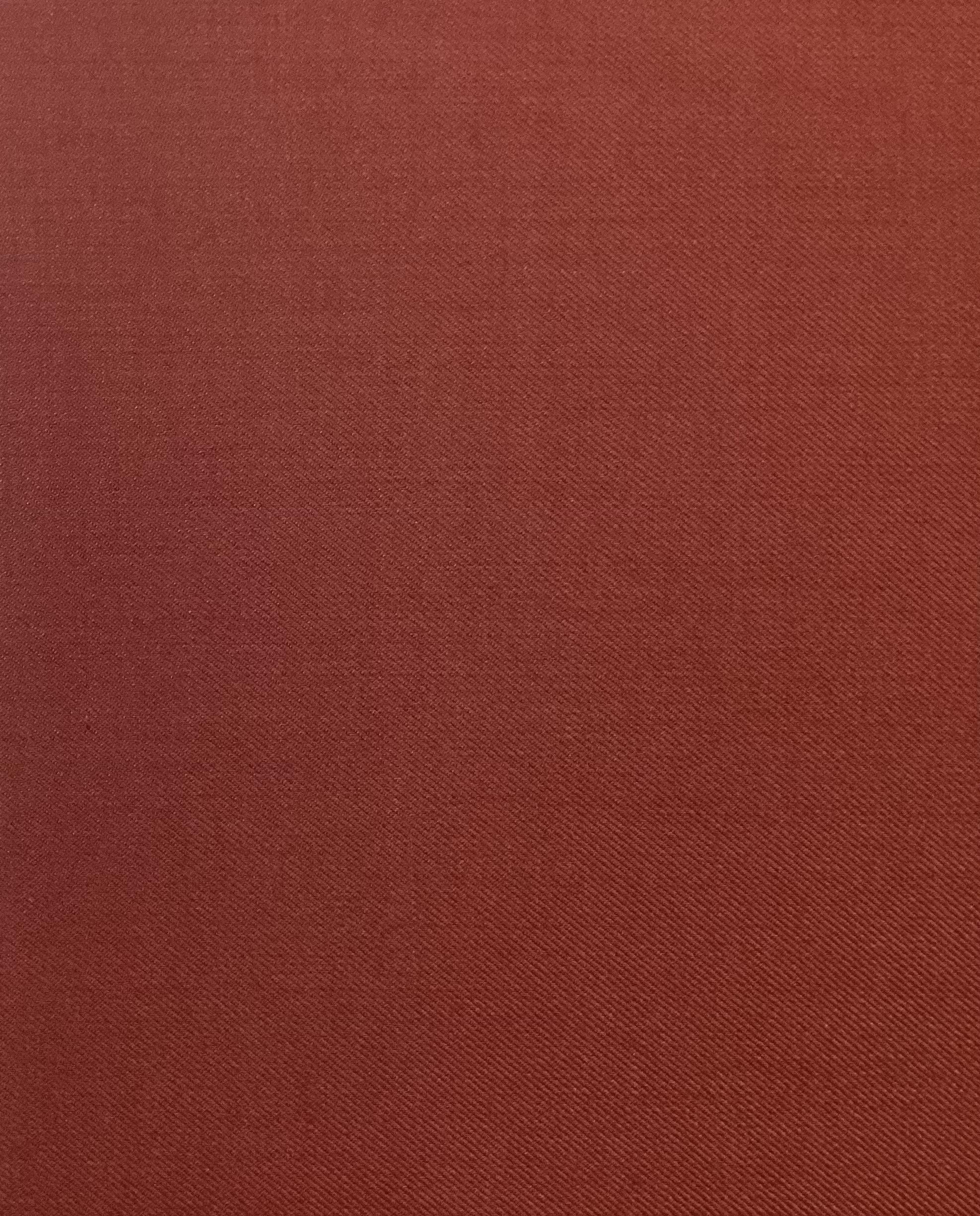 WOOL BLEND GABARDINE IN BRICK