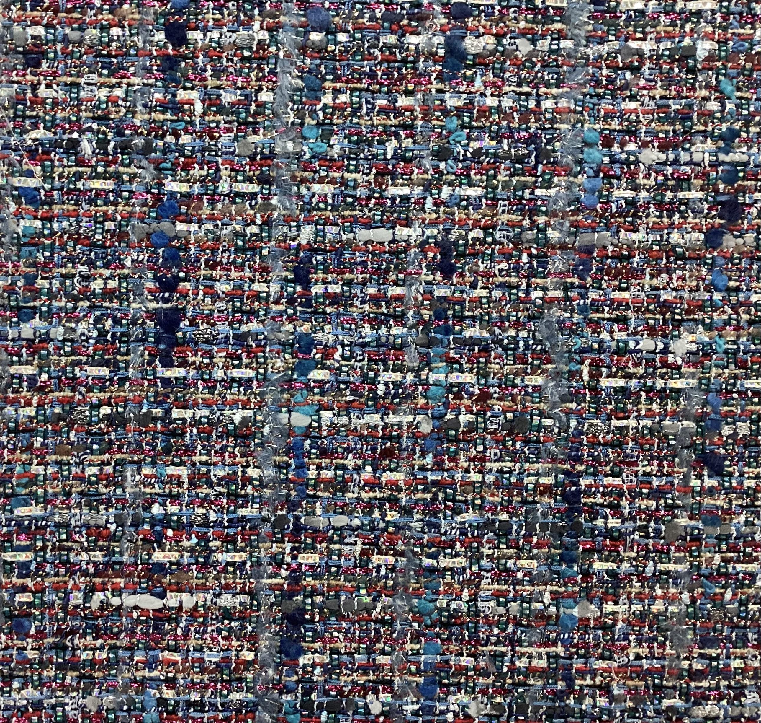 MADE IN ITALY METALLIC TWEED