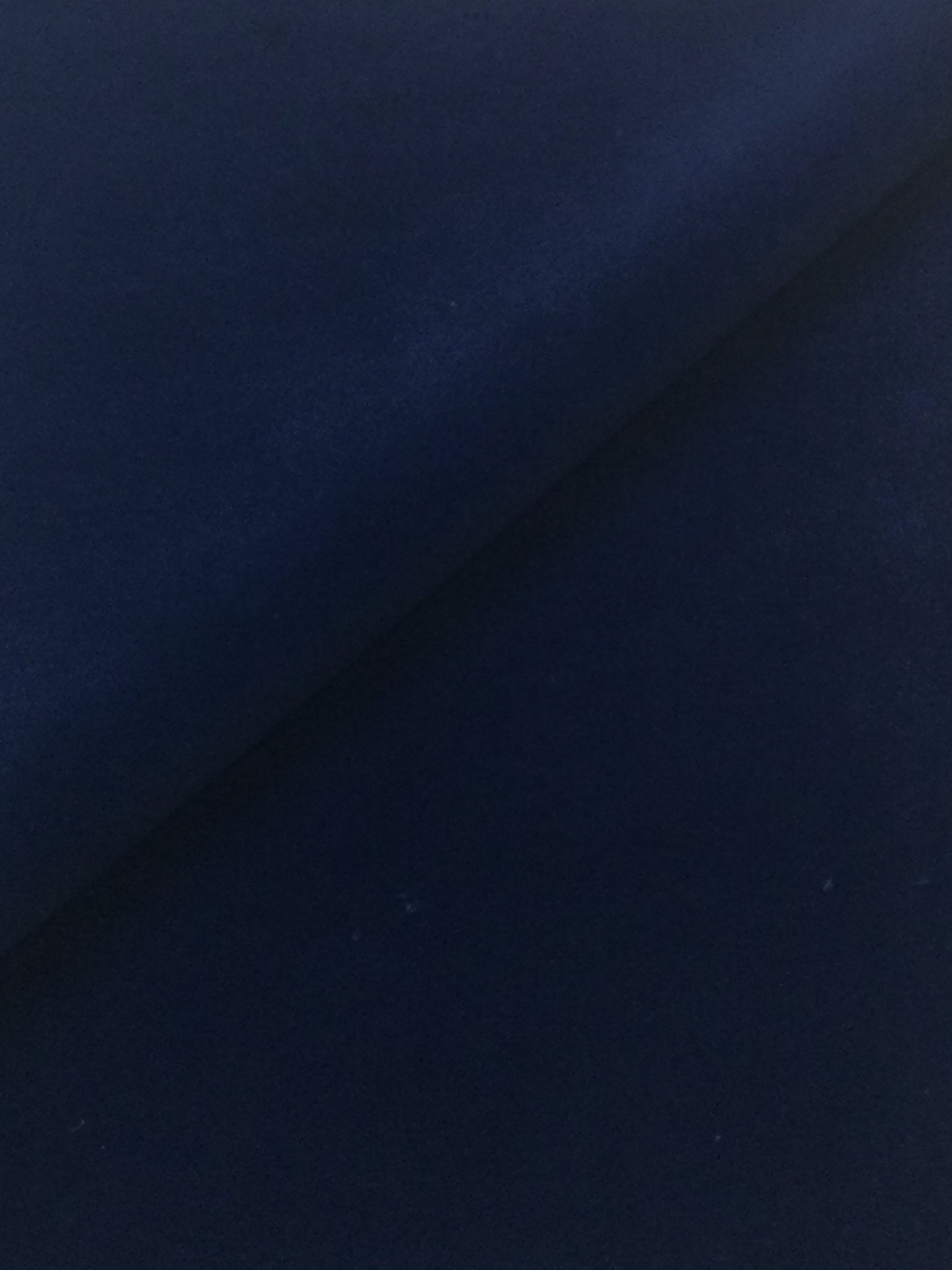 Flameproof Upholstery Cotton Velvet in Blue