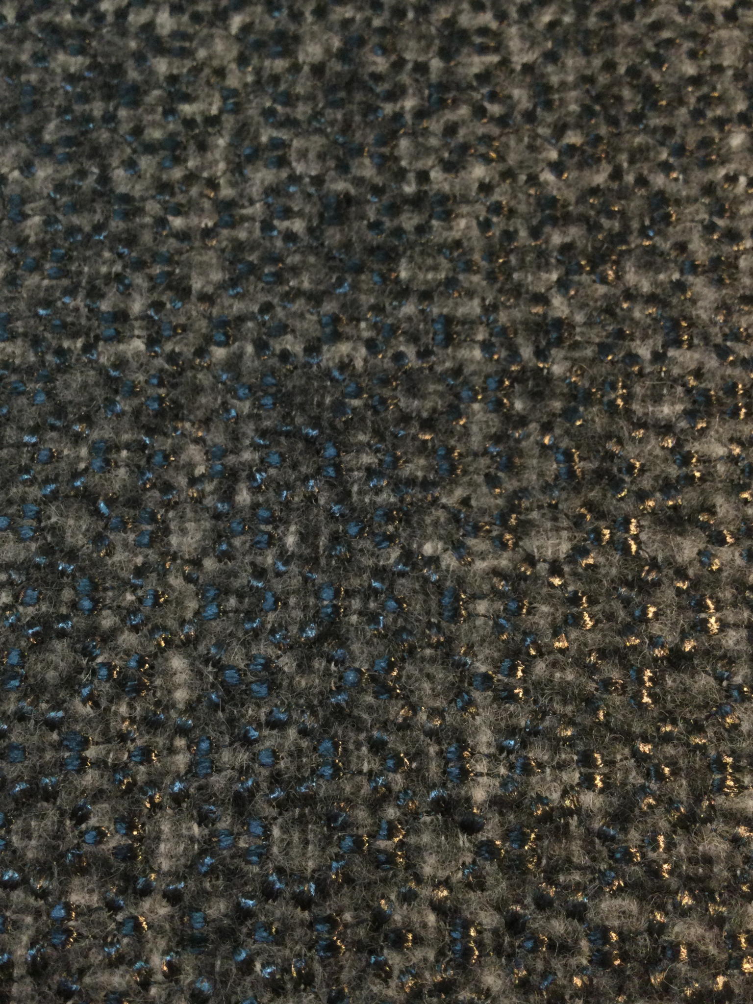 Made in Italy Embroidered Wool/Angora/Mohair