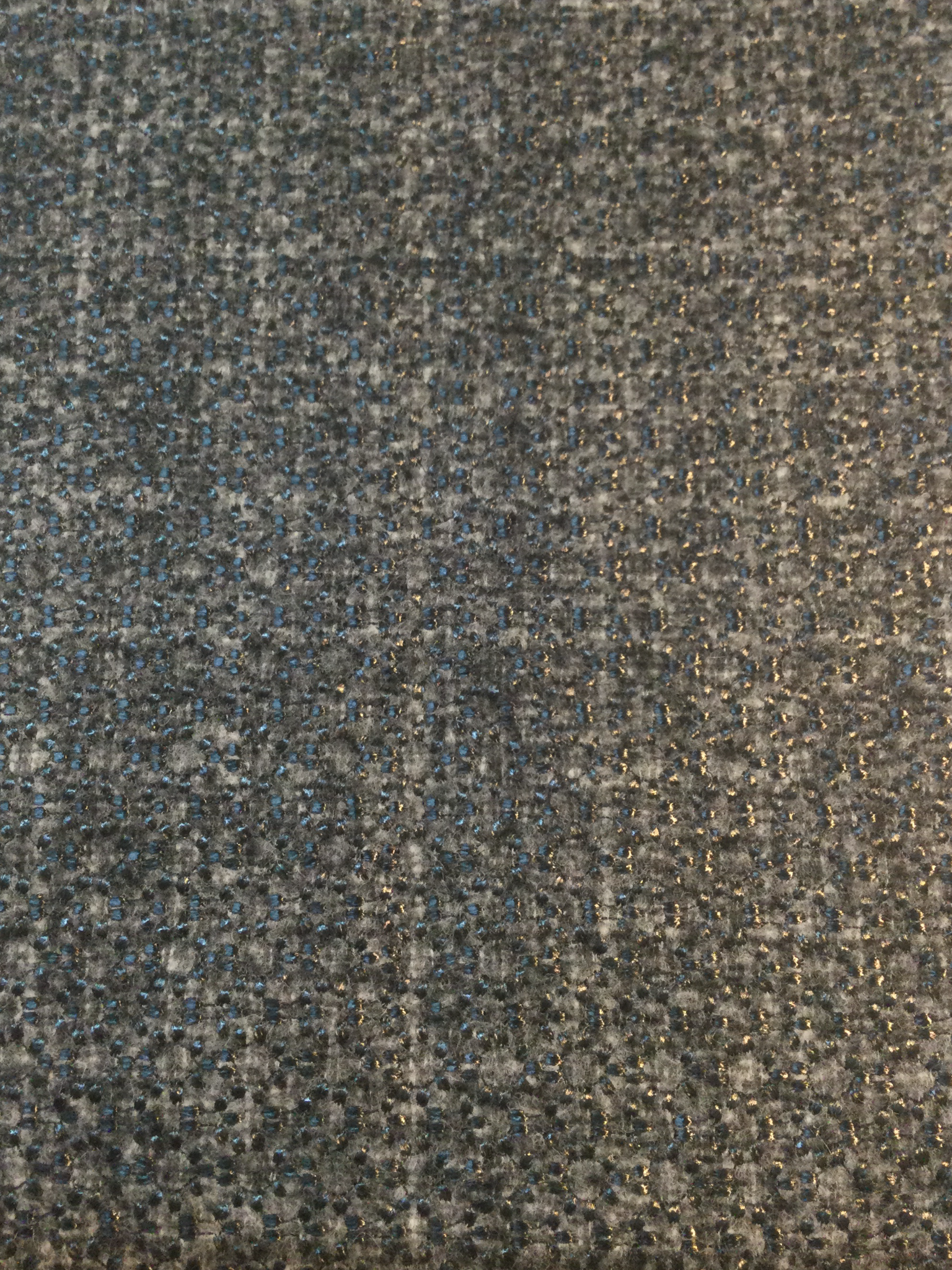 Made in Italy Embroidered Wool/Angora/Mohair