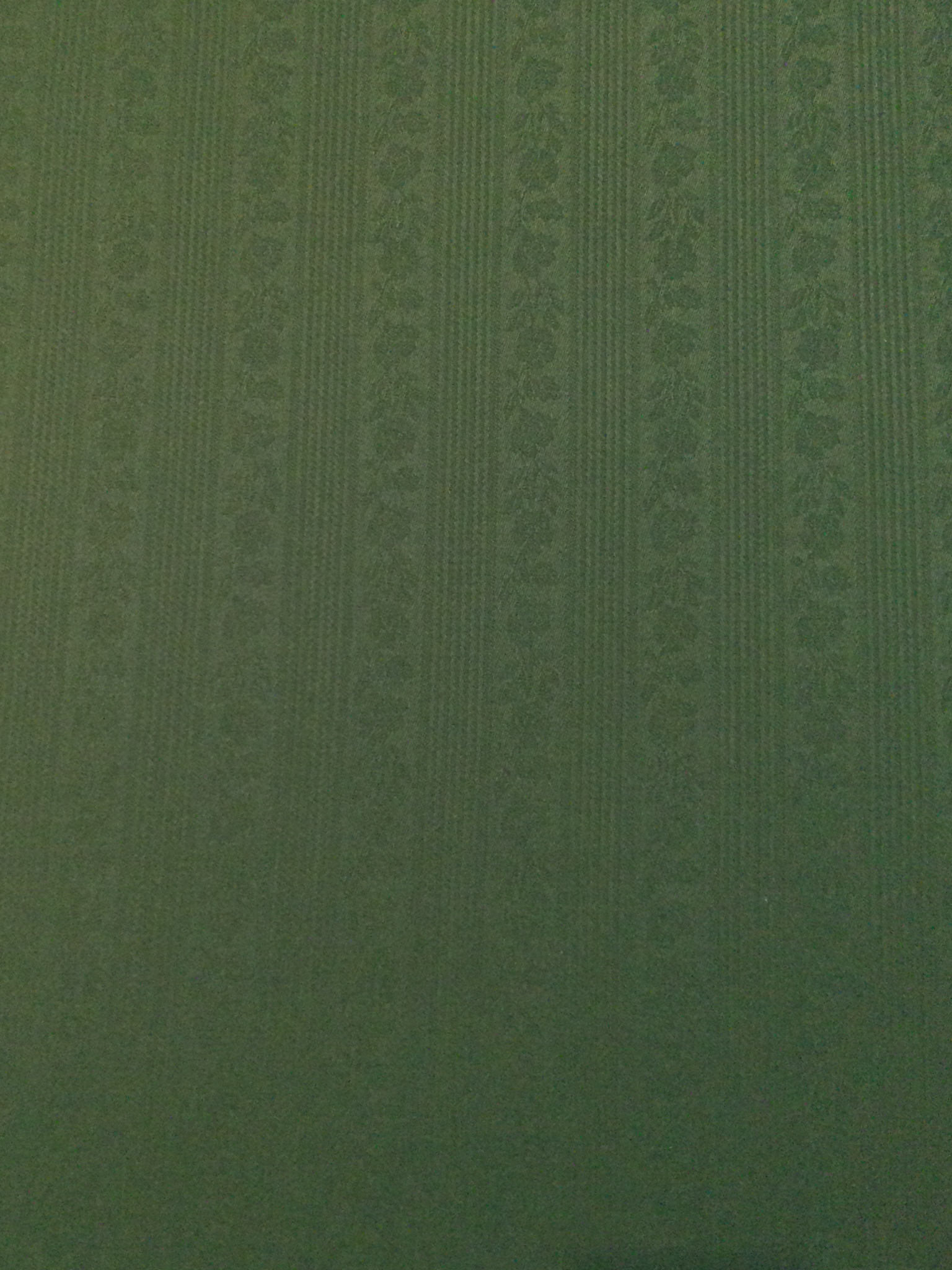 Cotton Blend Damask in Forest