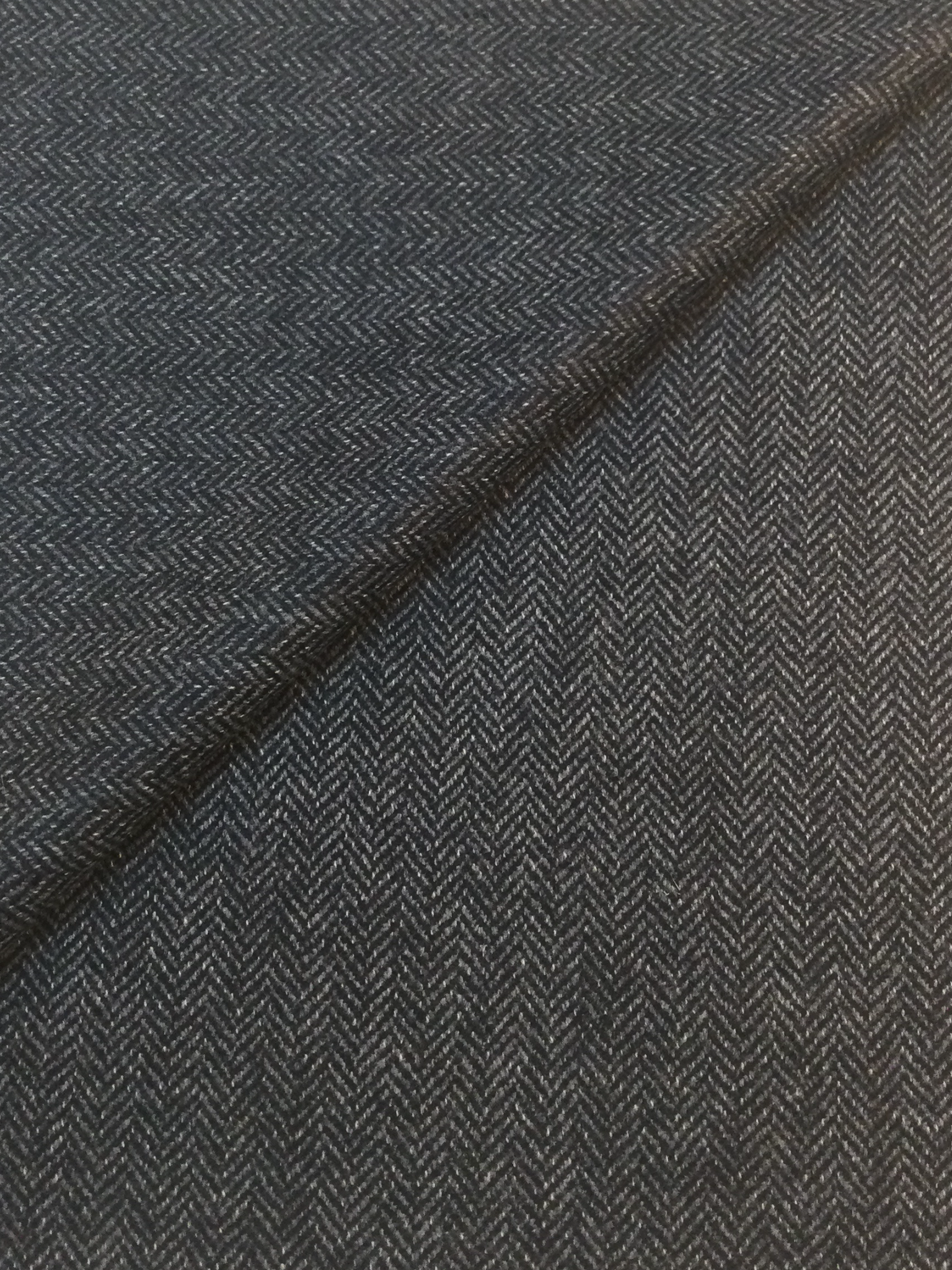 Made in Italy 95% Lambswool 5% Cashmere Herringbone