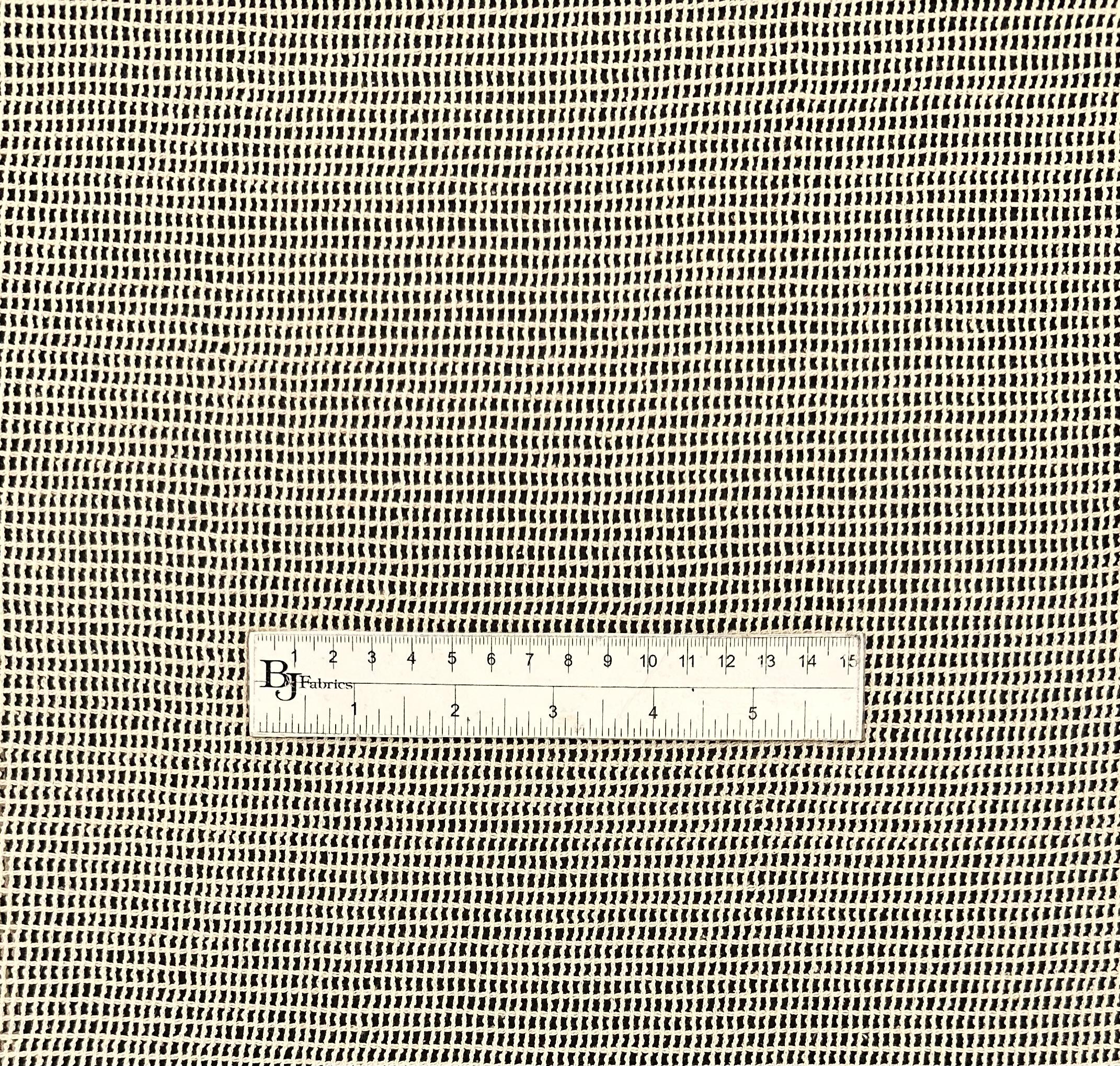 Imported Cotton Mesh in Natural