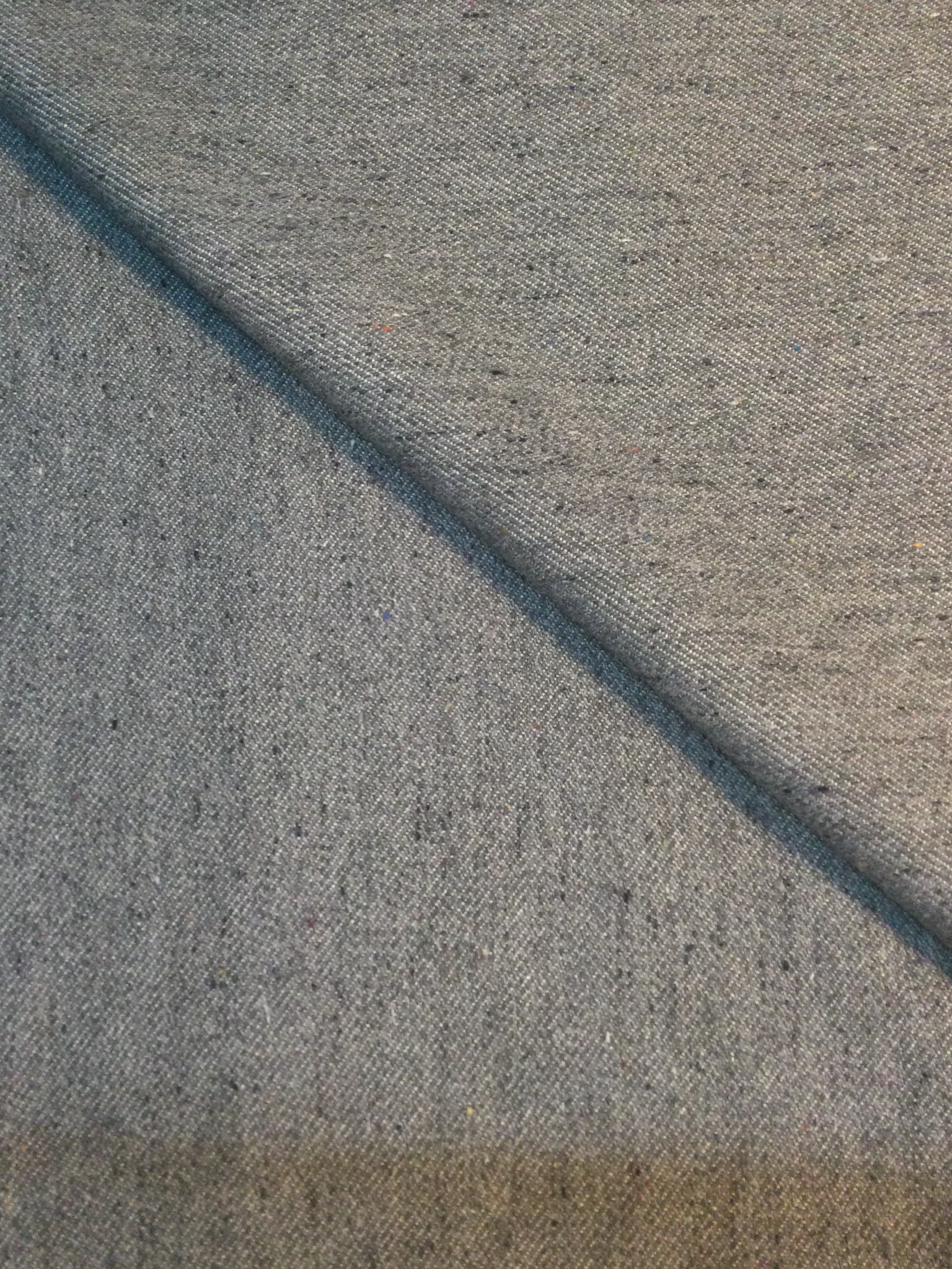 Cotton Blend Tweed Twill