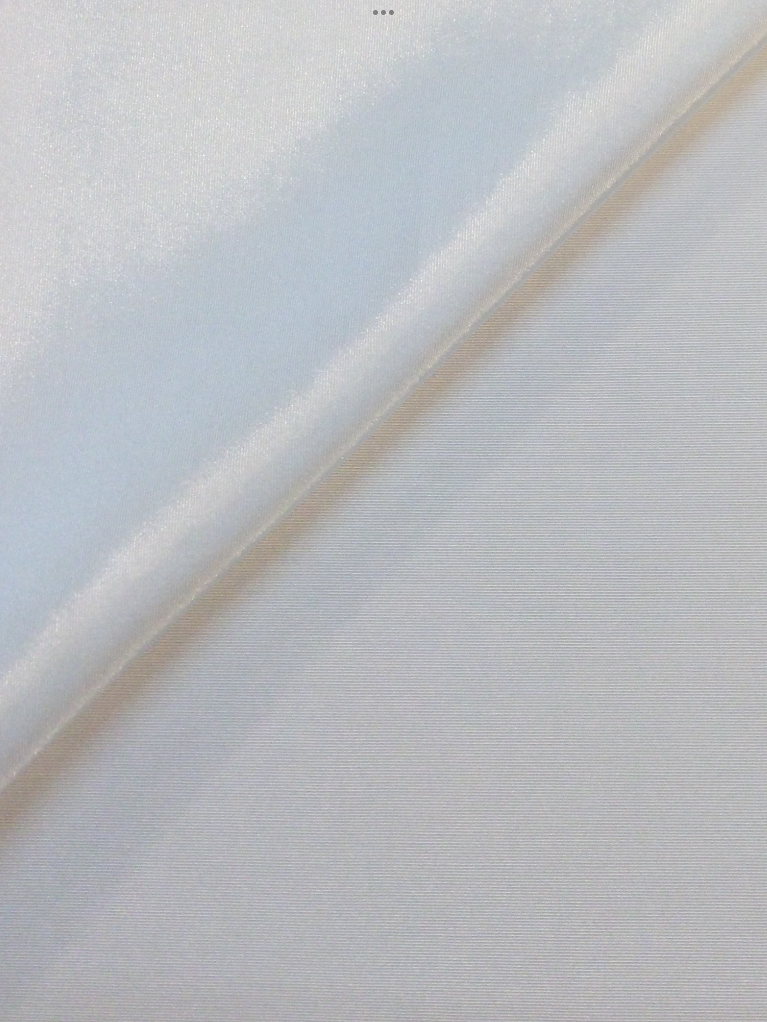 Polyester Bengaline Faille In Ultra White