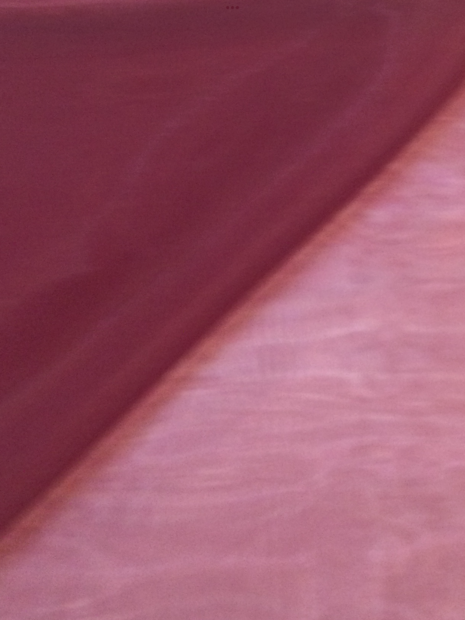 Japanese Polyester Extra Fine Organza in Persimmon