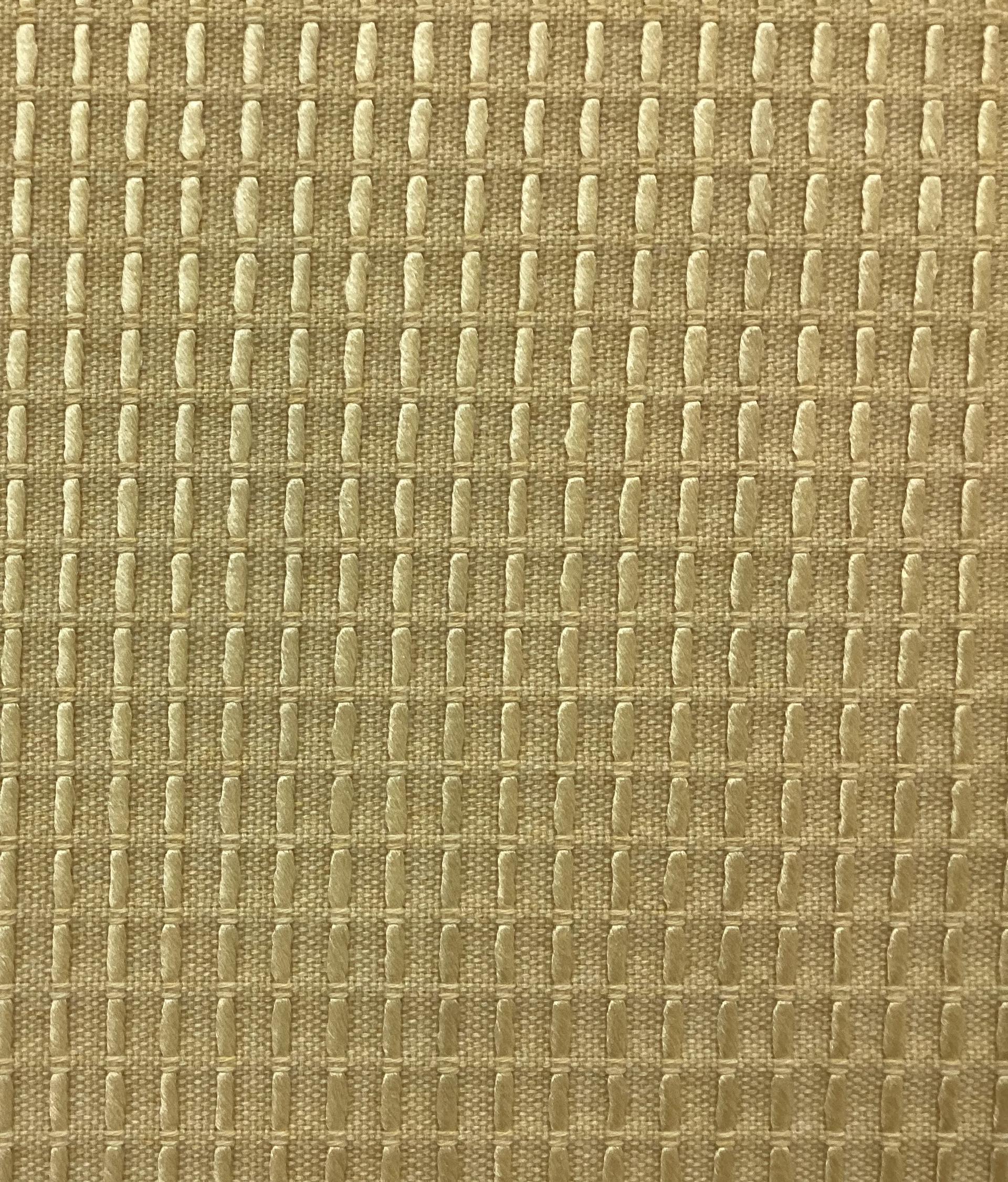 Wool Blend Novelty Running Stitch Pattern In Chrysanthemum