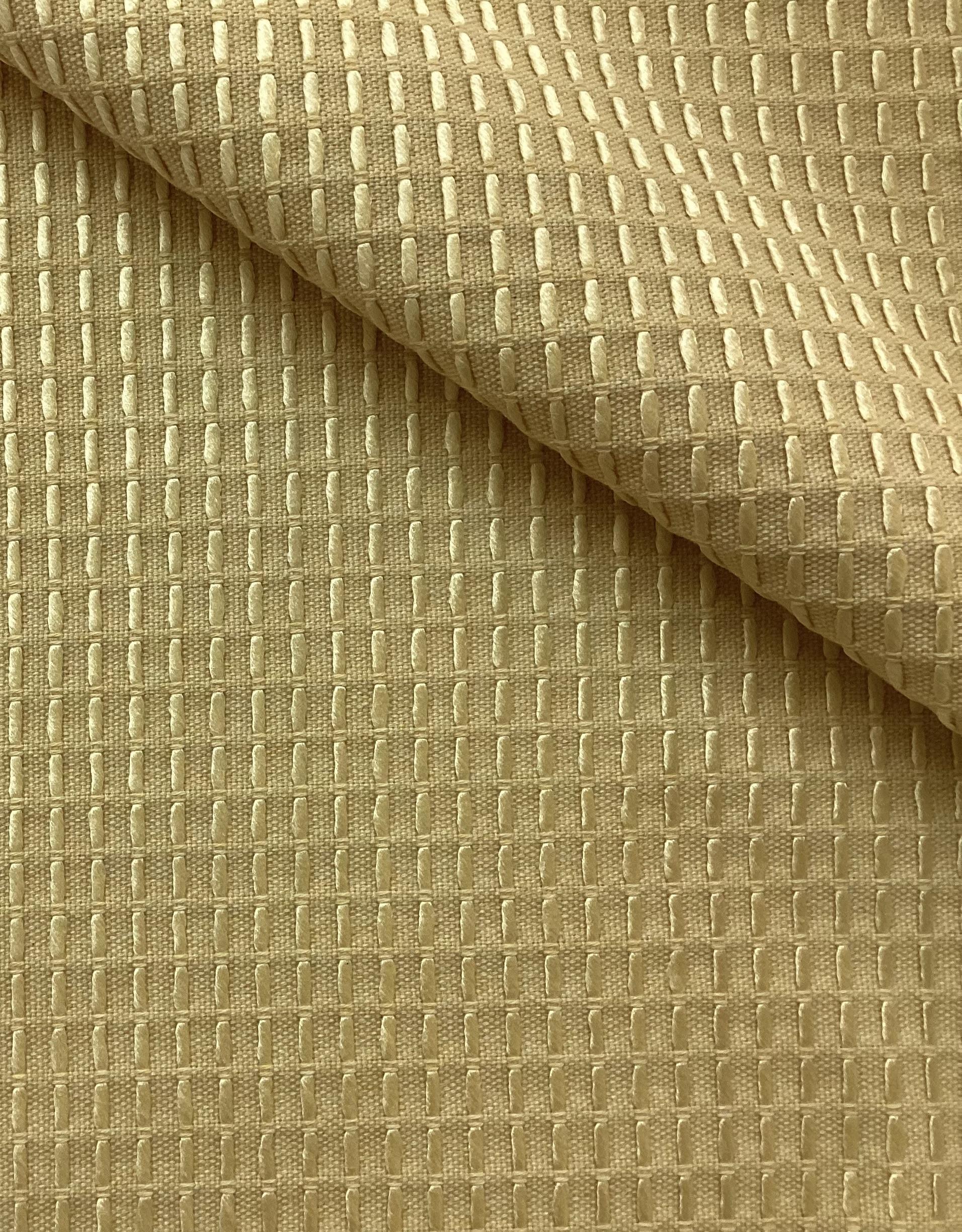 Wool Blend Novelty Running Stitch Pattern In Chrysanthemum