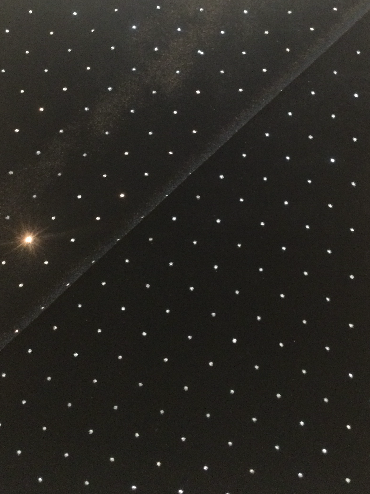 Black Stretch Velvet with Crystals