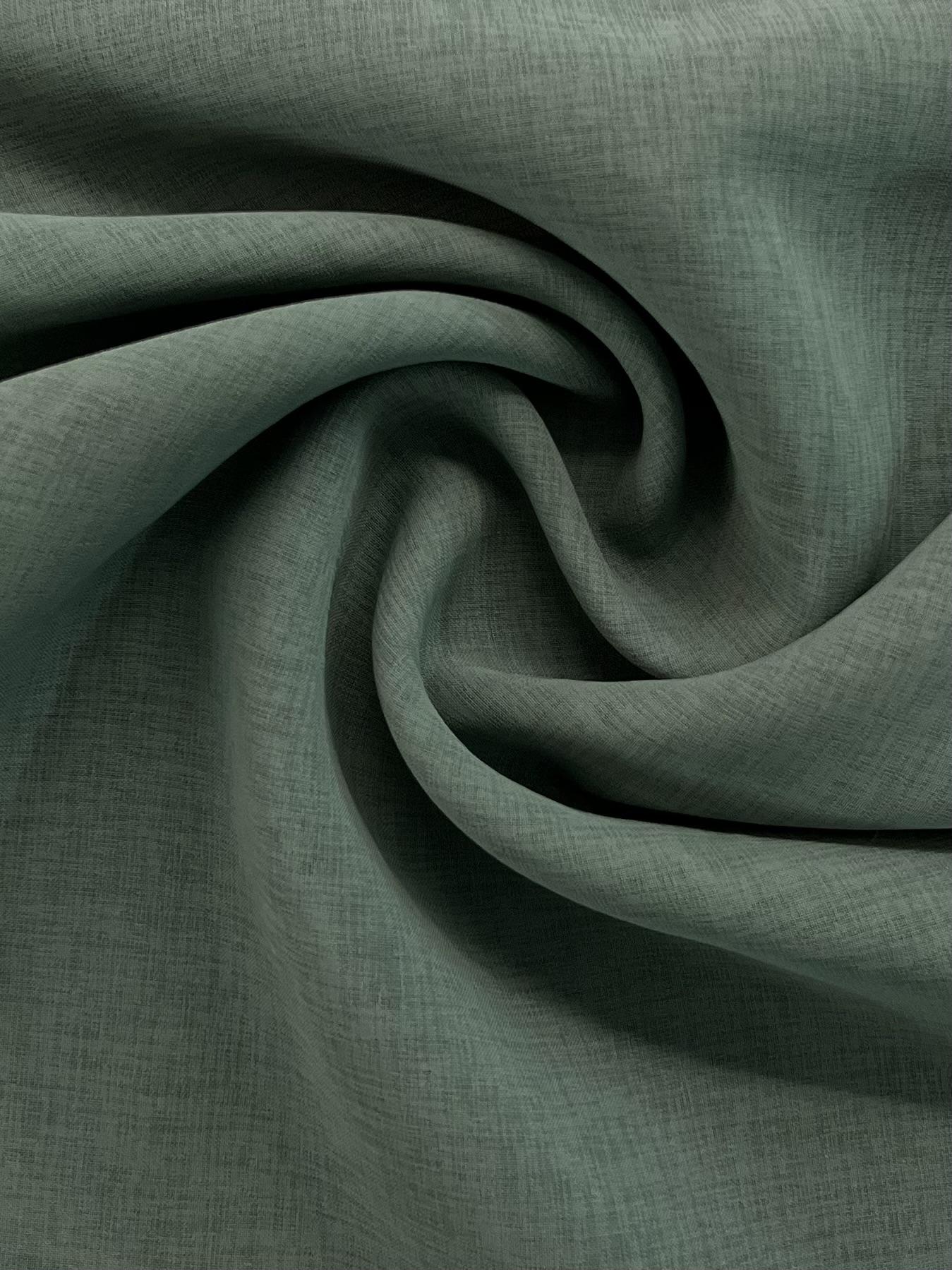 Japanese Polyester Gauze Chiffon in Eucalyptus
