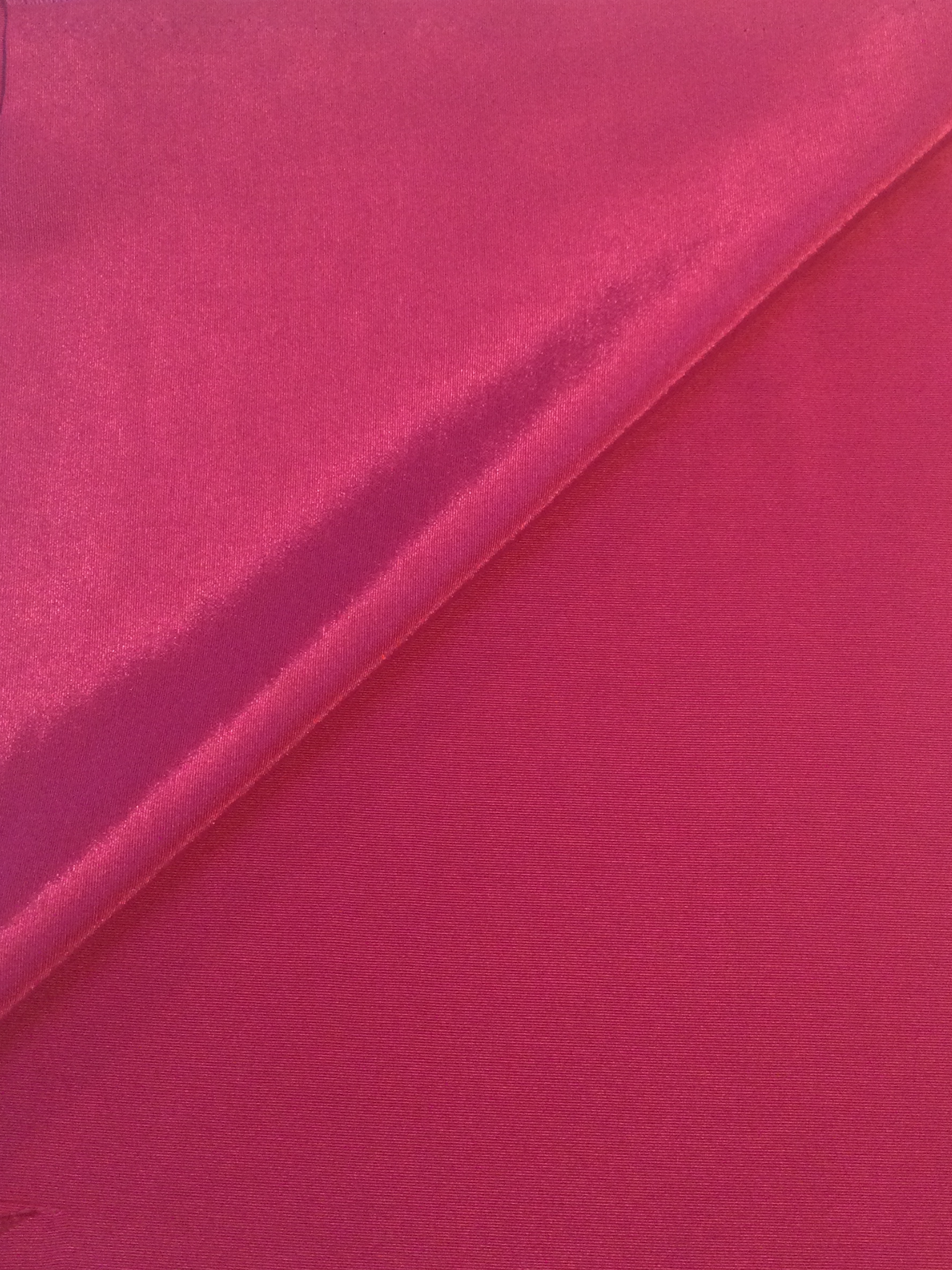 Polyester Bengaline Faille in Cerise