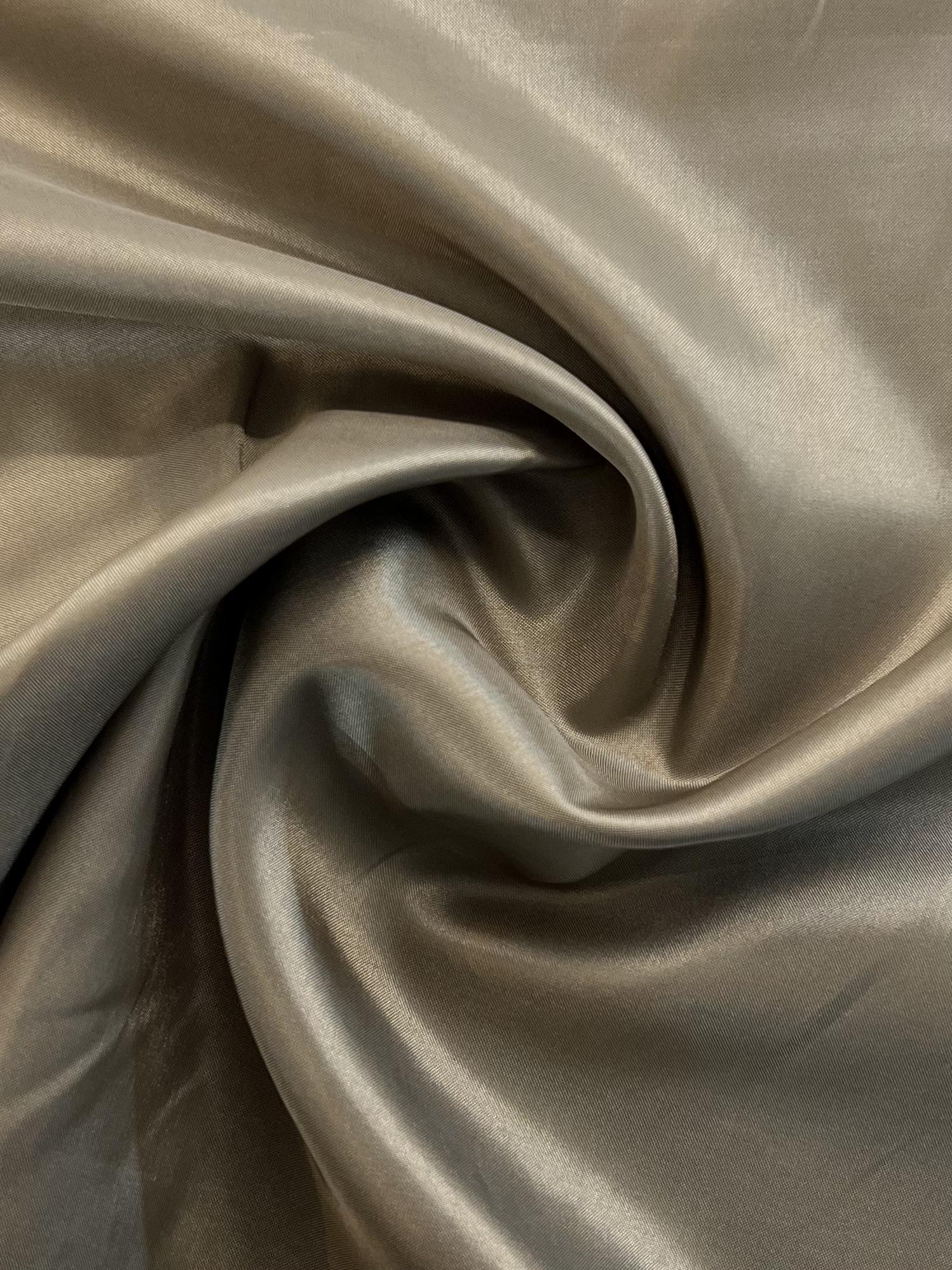 Japanese Habutae Polyester Lining in Greige