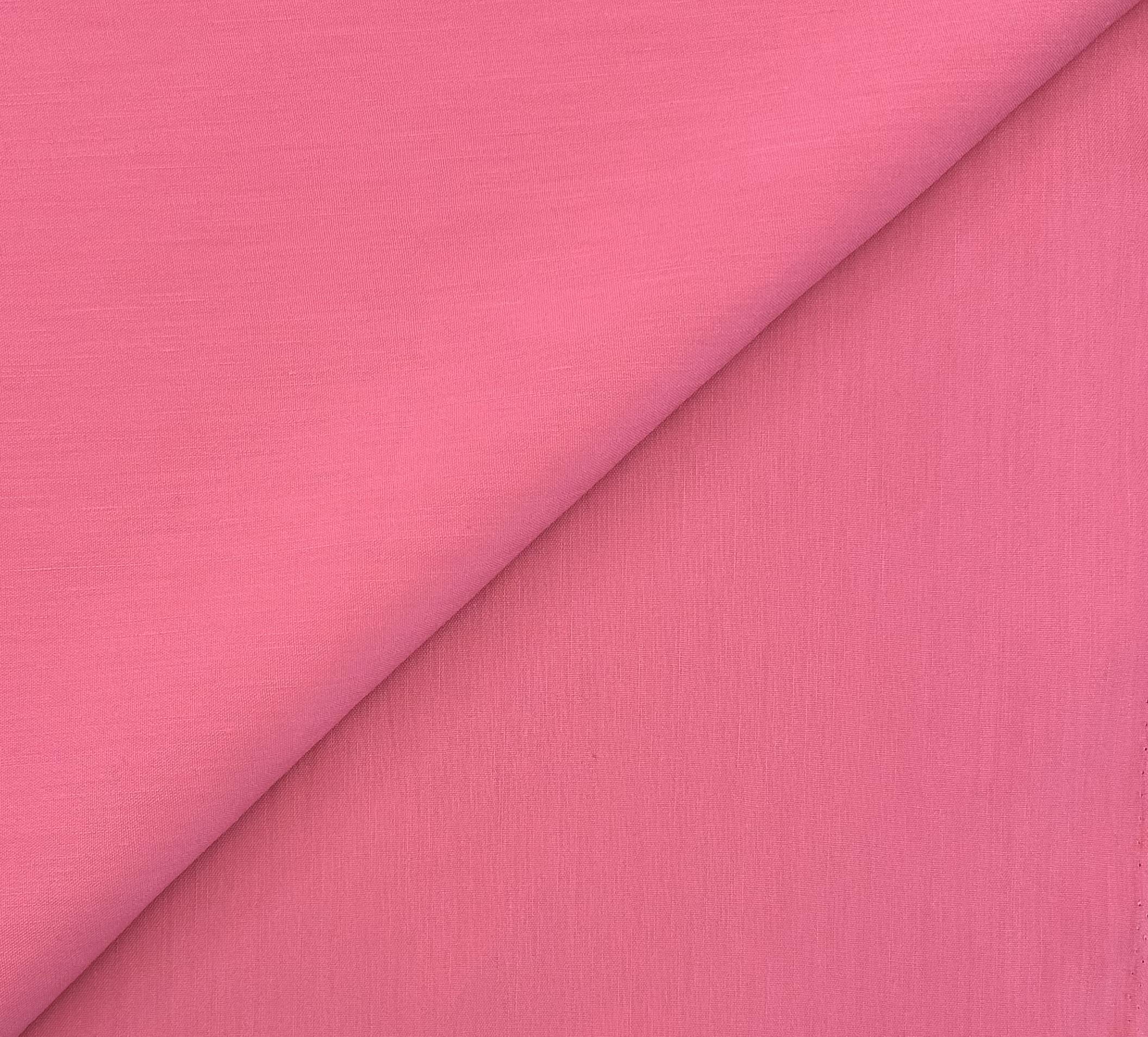 Stretch Linen Blend in Peony