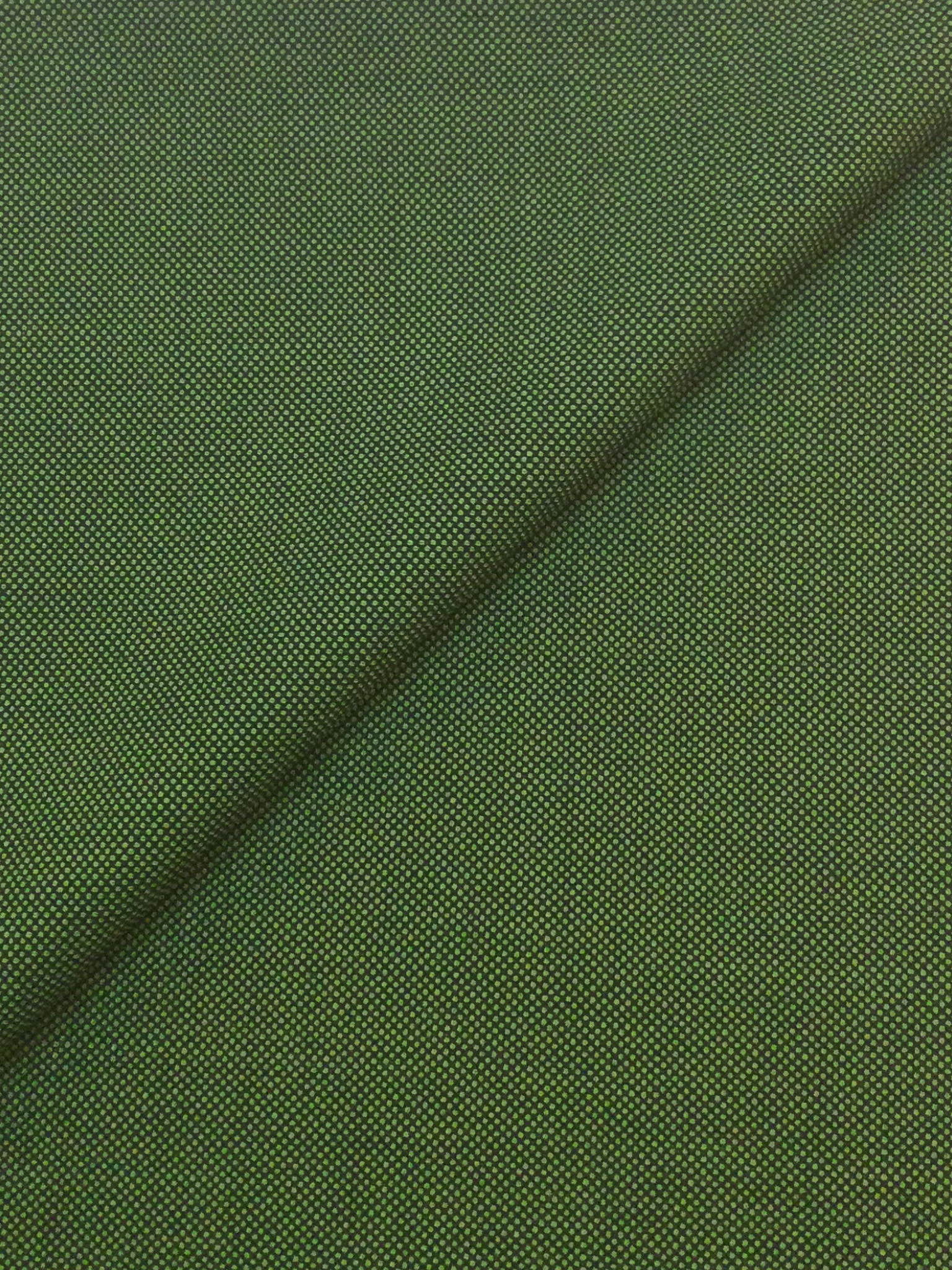 Italian Wool Birdseye in Acid Green