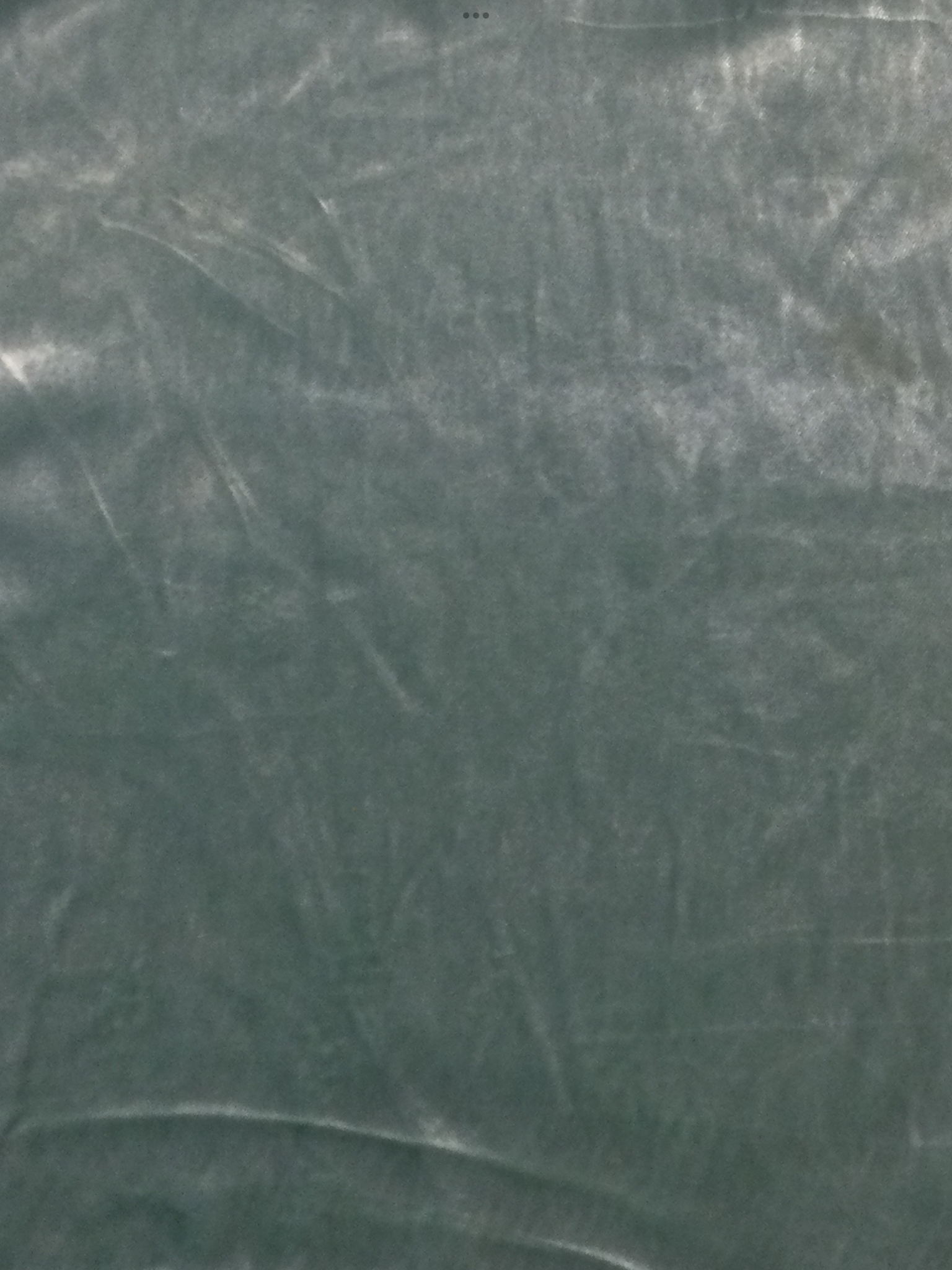 Vintage Velvet in Aquamarine