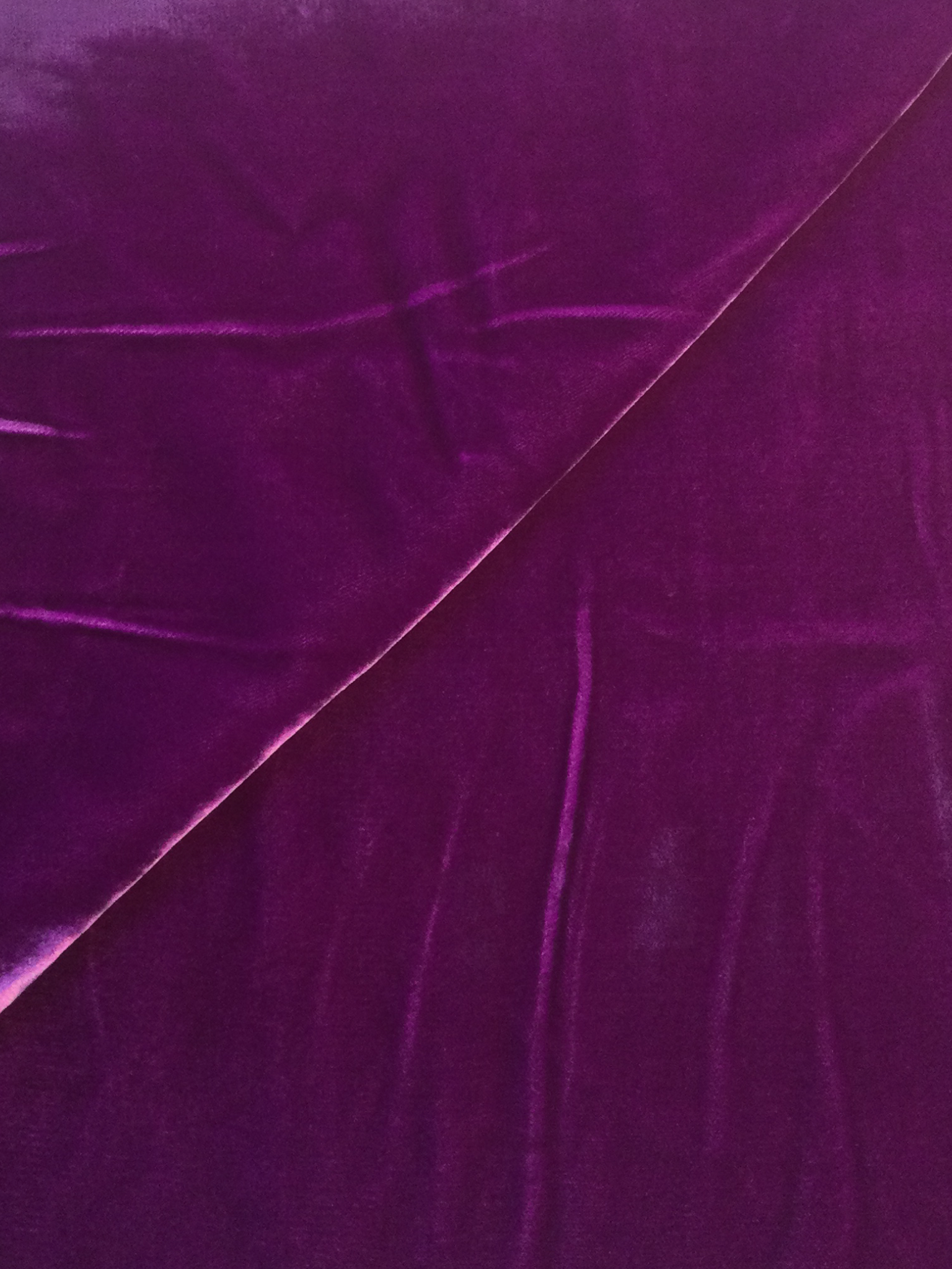 Rayon Velvet in Orchid