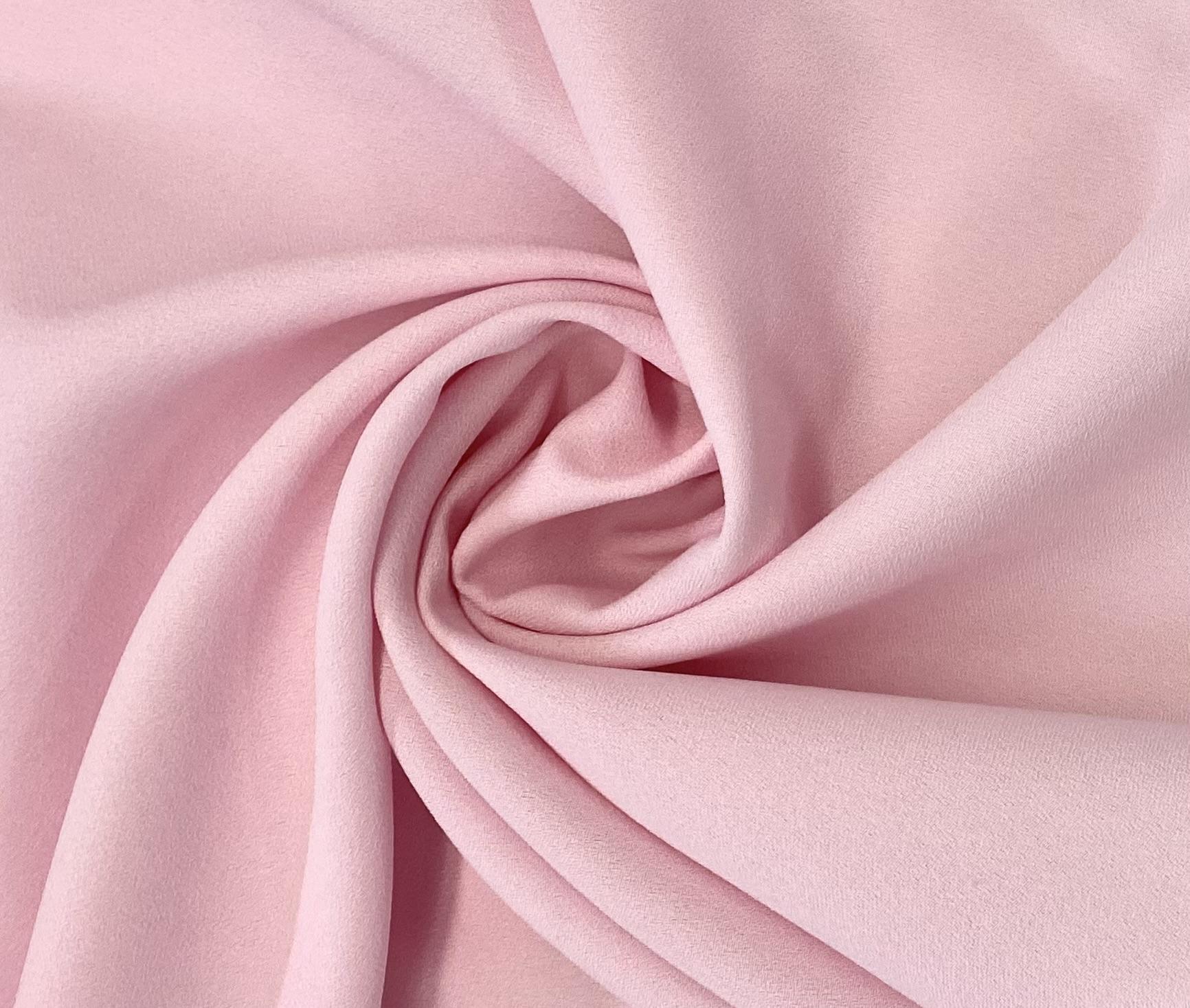 Polyester Crepe in Pink